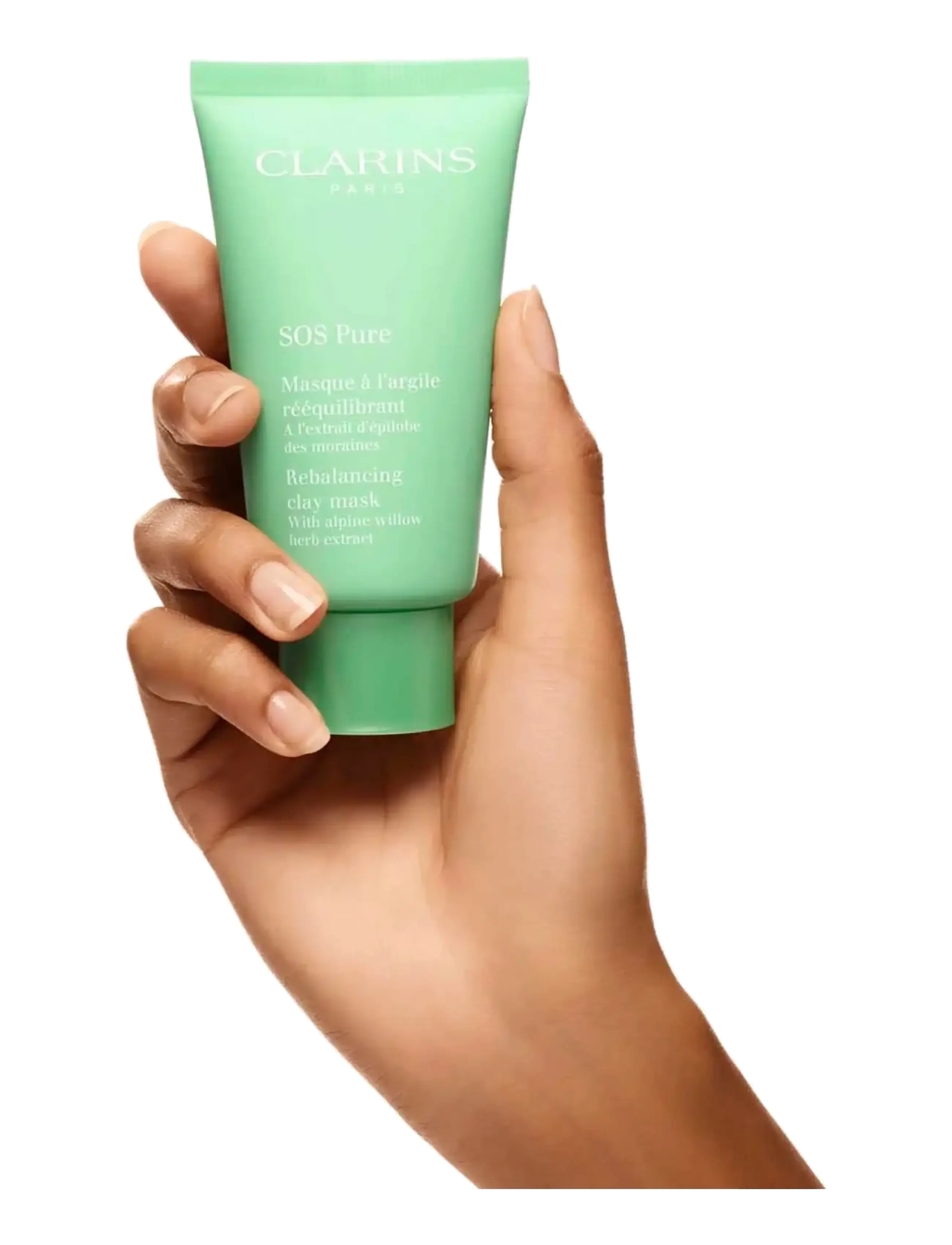 Clarins - Mask SOS Rebalancing clay mask 75 ml - lermasker - clear - 3