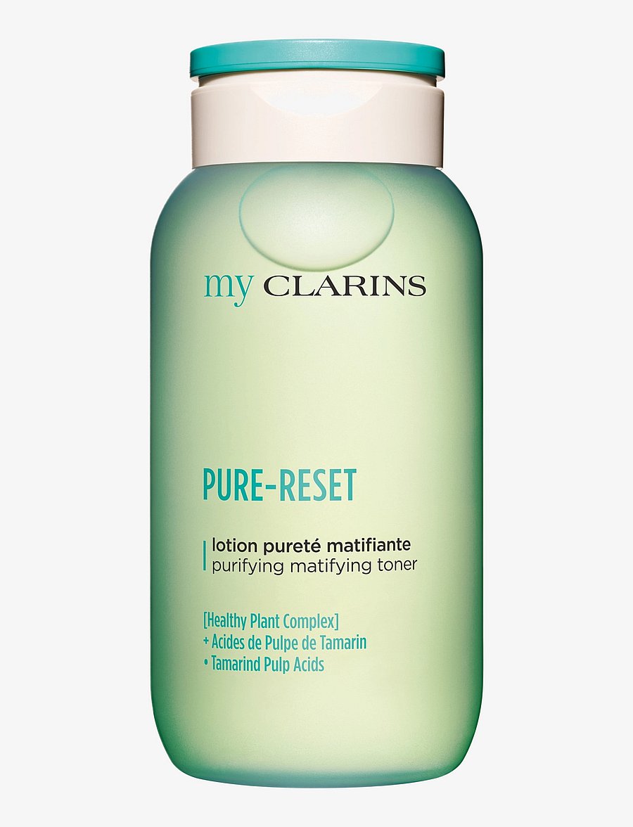 Clarins - PURE-RESET Purifying matifying toner 200 ml - eksfolierende tonere - clear - 0