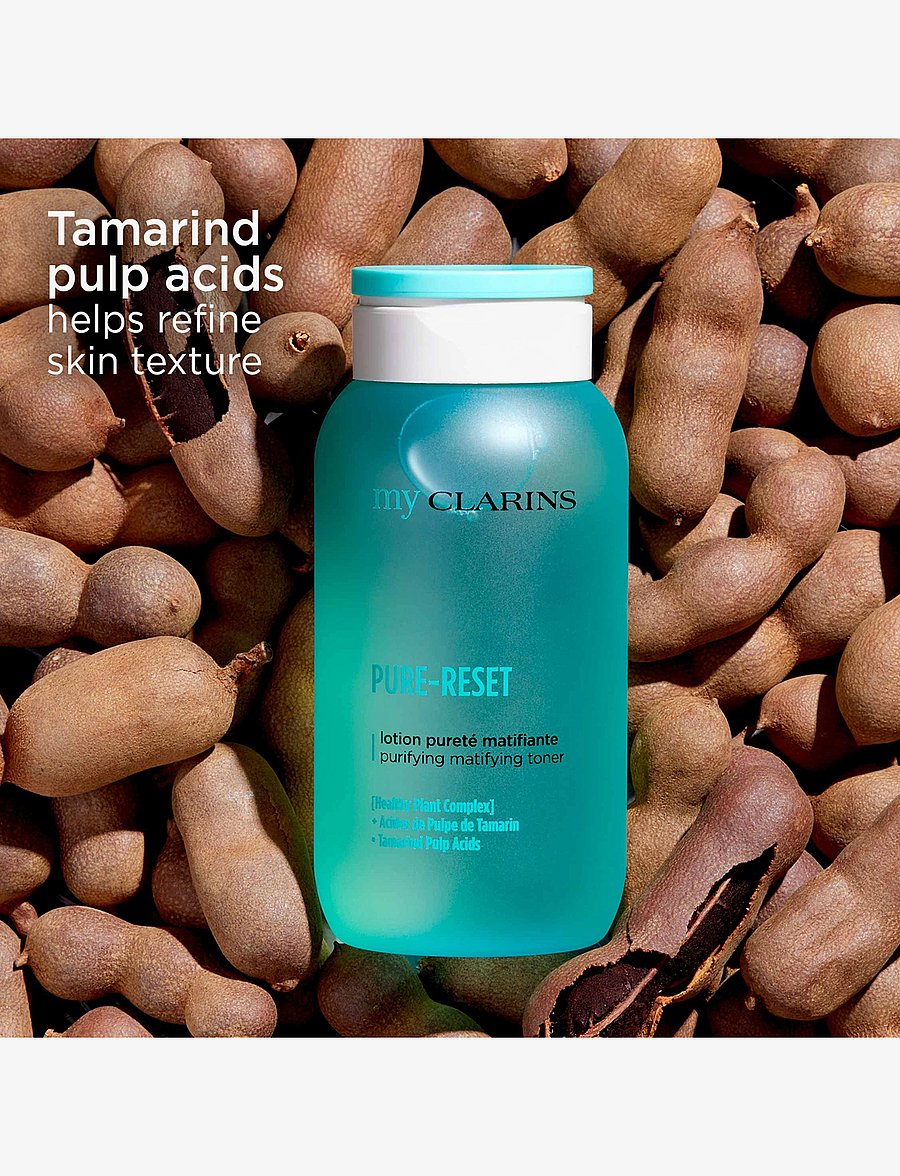 Clarins - PURE-RESET Purifying matifying toner 200 ml - eksfolierende tonere - clear - 2