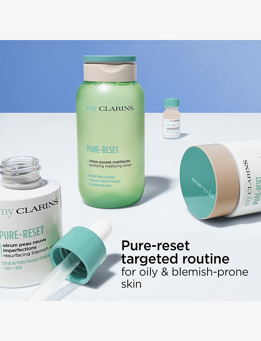 Clarins - PURE-RESET Purifying matifying toner 200 ml - eksfolierende tonere - clear - 4