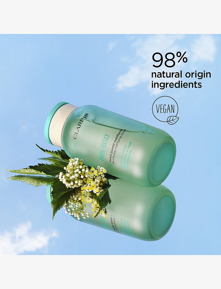 Clarins - PURE-RESET Purifying matifying toner 200 ml - eksfolierende tonere - clear - 5