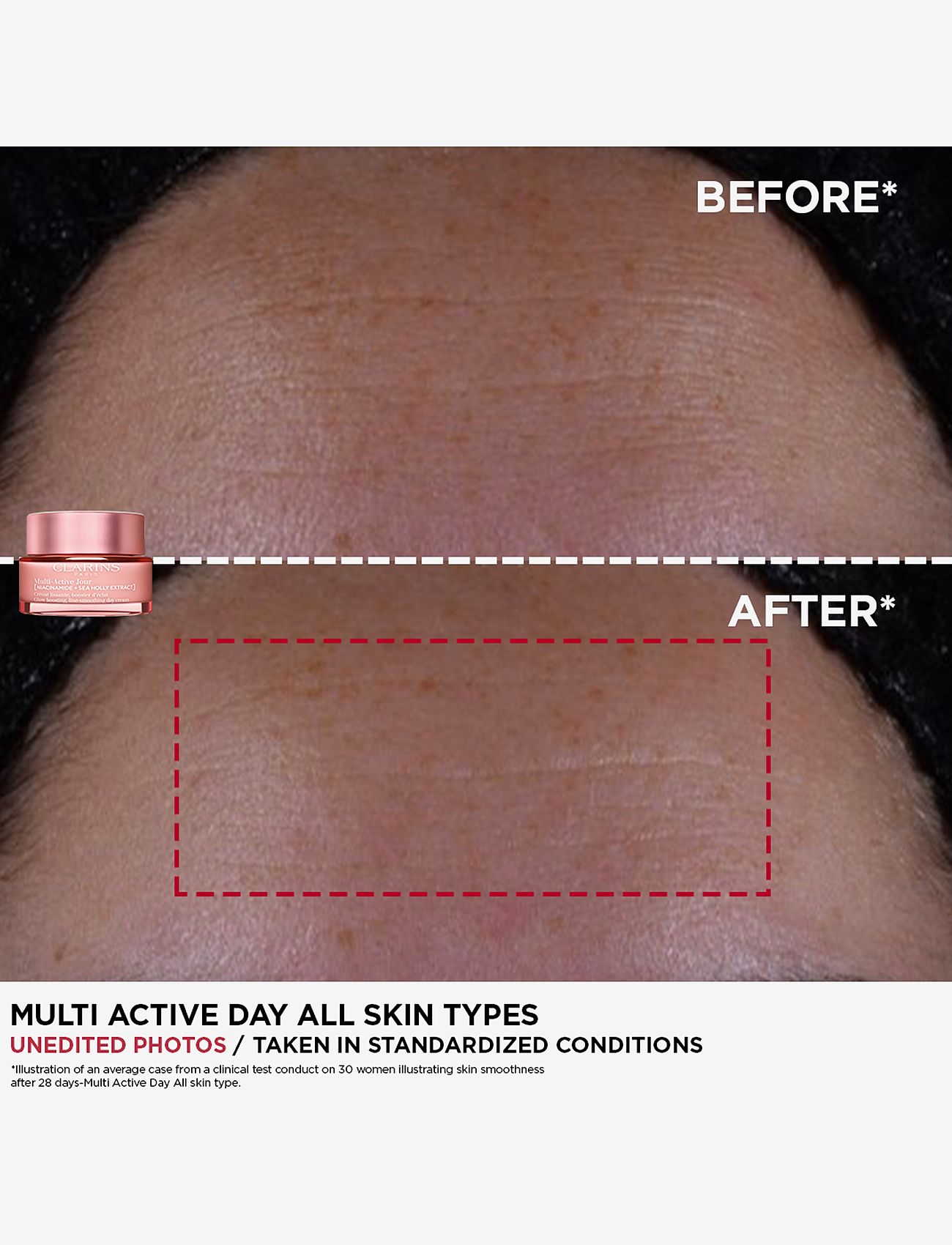 Clarins - Multi-Active Day cream all skin types 50 ml - sommerens hudpleje - clear - 4