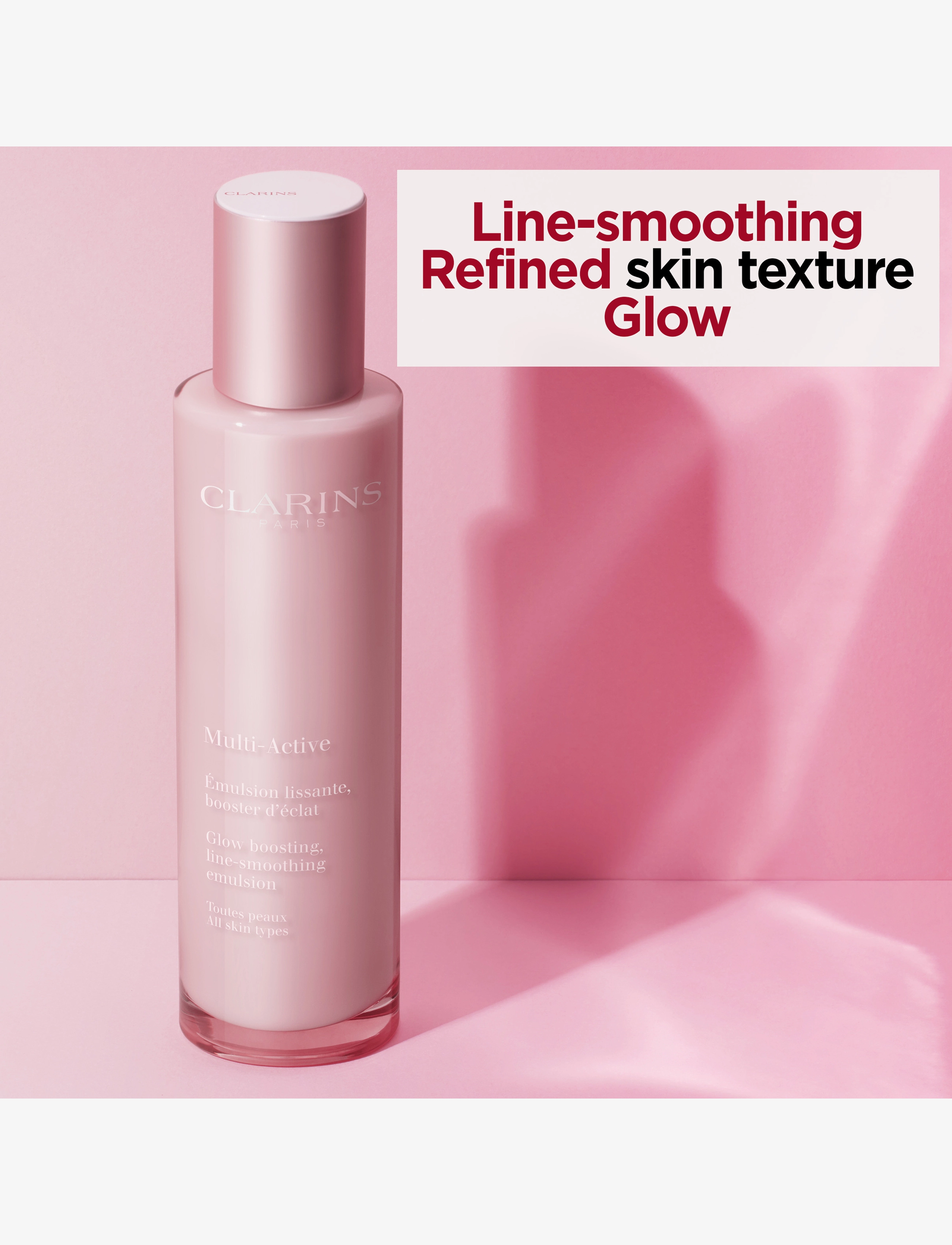 Clarins - Multi-Active Day emulsion 100 ml - hudpleie for sommeren - clear - 1