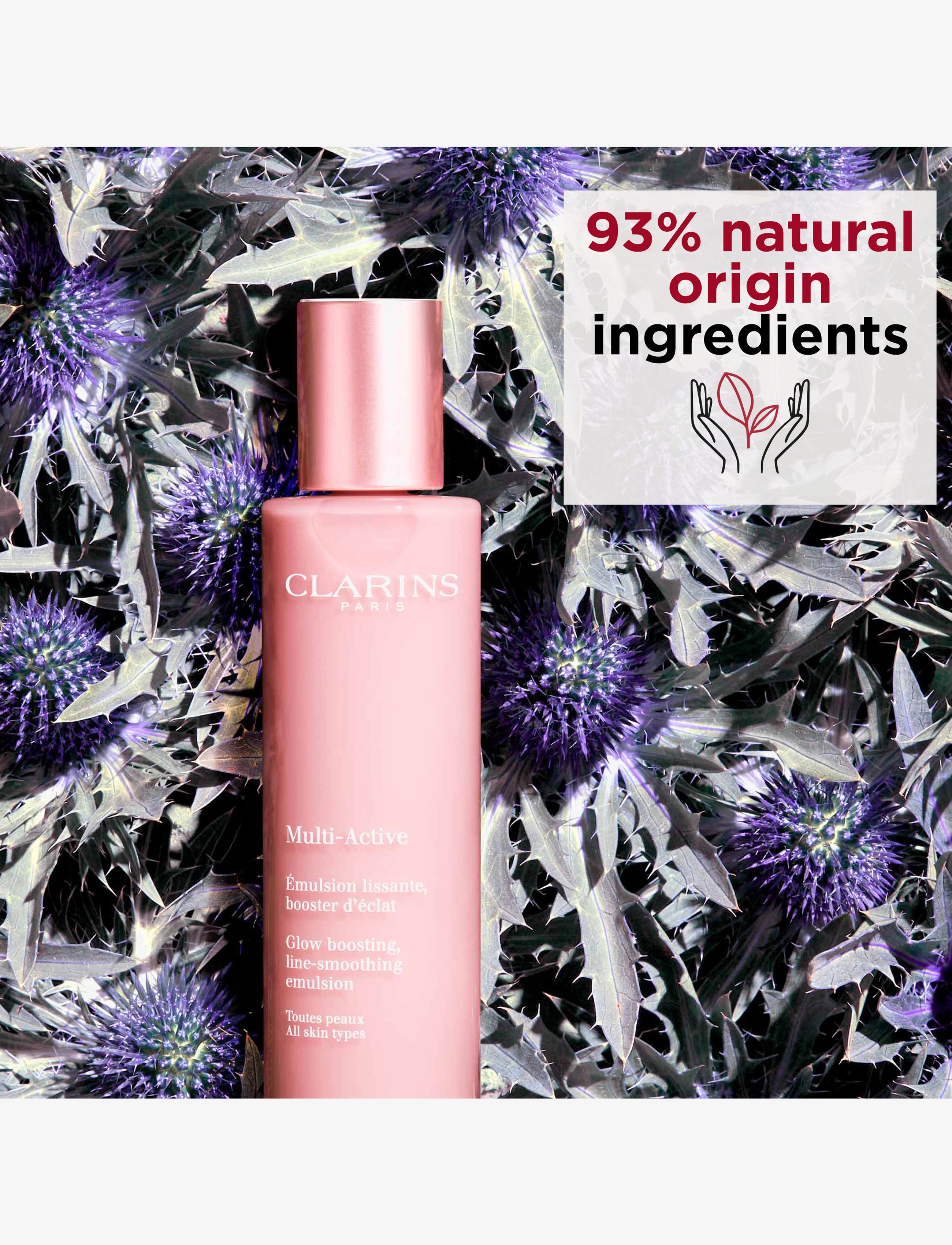 Clarins - Multi-Active Day emulsion 100 ml - hudpleie for sommeren - clear - 4