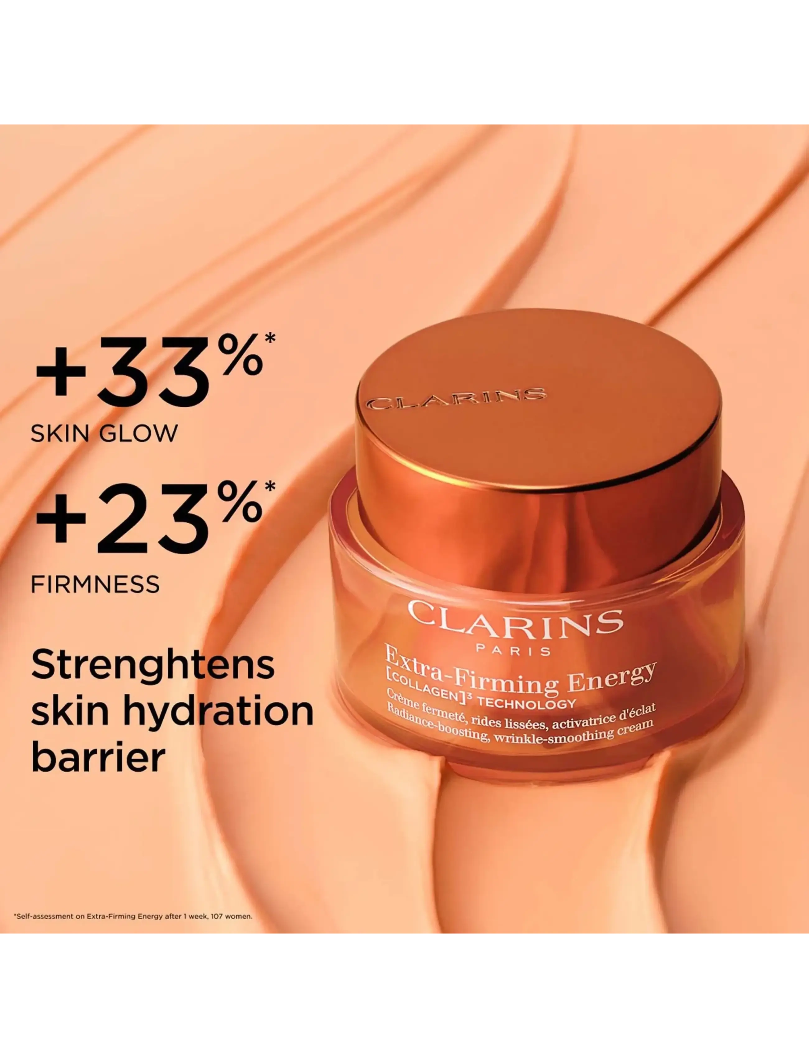 Clarins - Extra-Firming Energy day cream all skin types 50 ml - sommerens hudpleje - clear - 1
