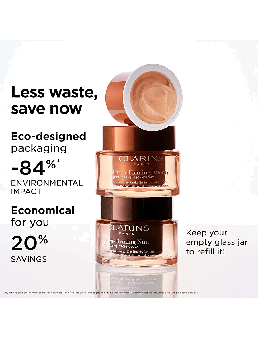 Clarins - Extra-Firming Energy day cream all skin types 50 ml - sommerens hudpleje - clear - 3