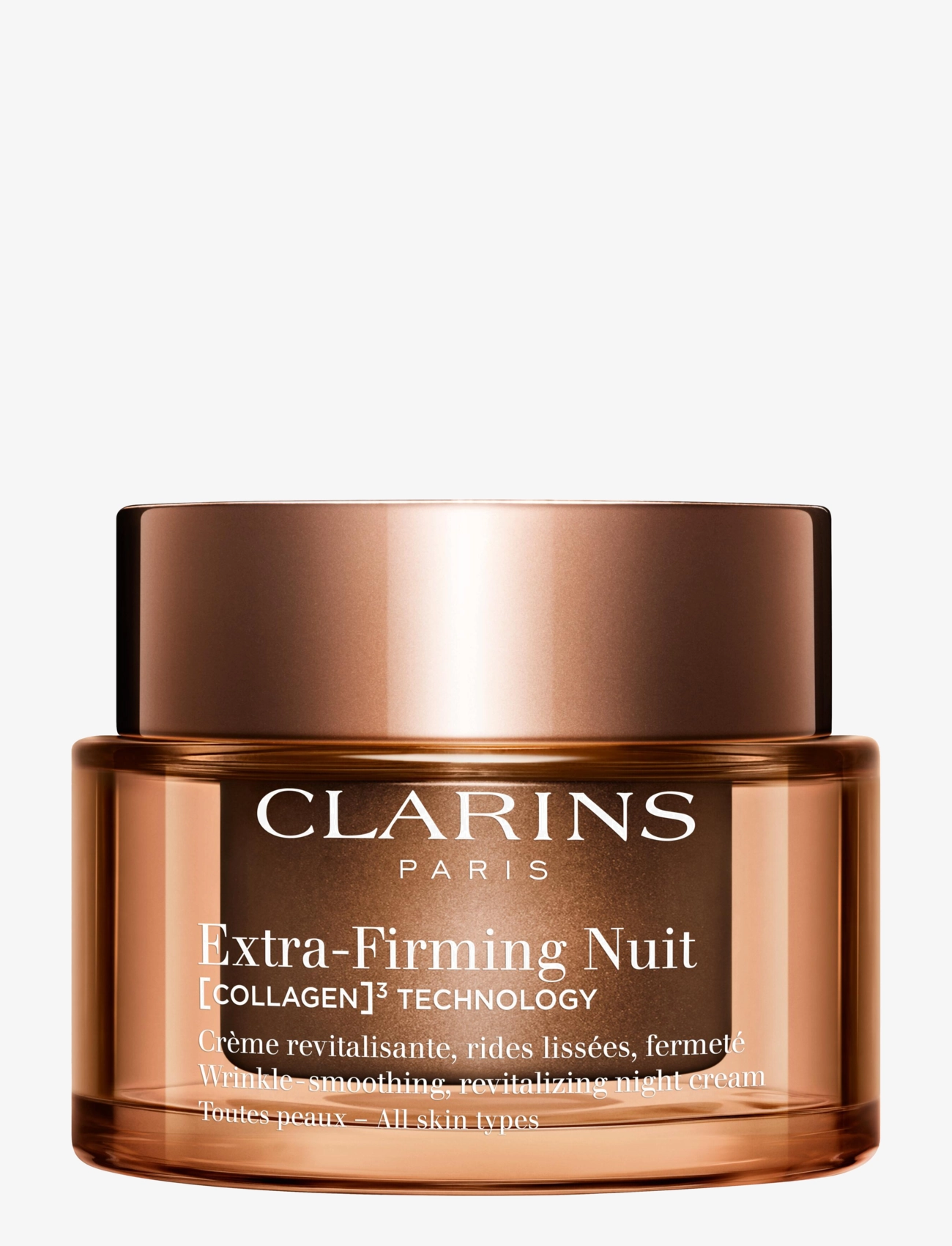 Clarins Extra-Firming Night cream all skin types 50 ml - Hudpleje - CLEAR / undefined