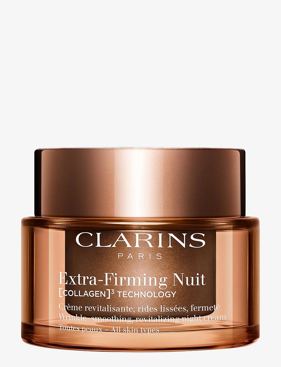 Clarins - Extra-Firming Night cream all skin types 50 ml - sommerens hudpleje - clear - 0