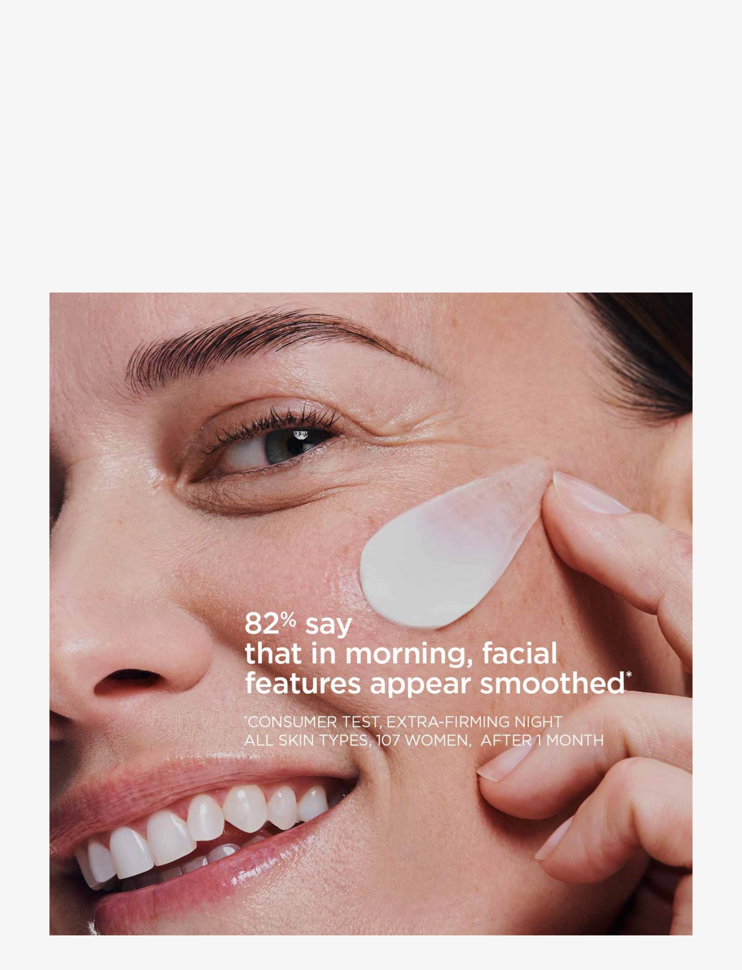 Clarins - Extra-Firming Night cream all skin types 50 ml - sommerens hudpleje - clear - 5