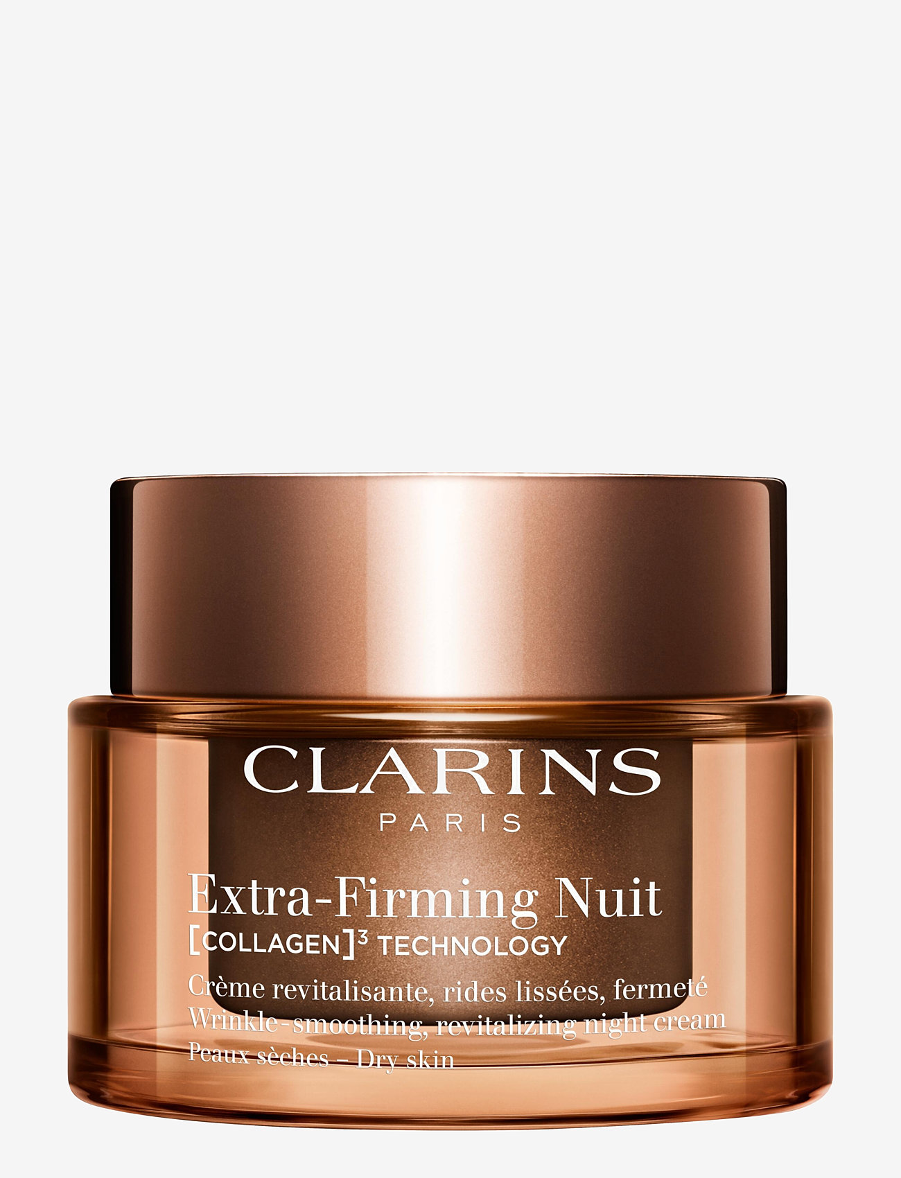 Clarins - Extra-Firming Nuit Wrinkle-smoothing, revitalizing night cream Dry skin - clear - 0