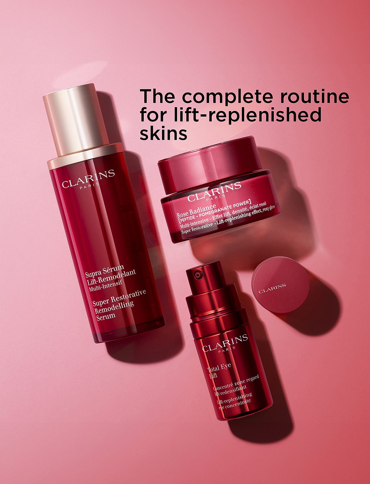 Clarins - Super Restorative Rose Radiance day cream 50 ml - sommerens hudpleje - clear - 5