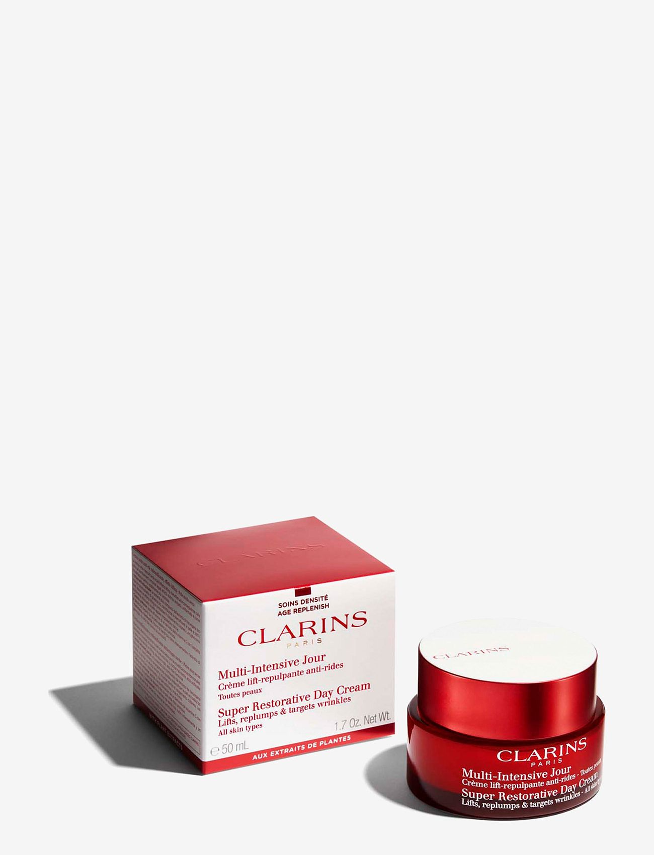 Clarins - Super Restorative Day cream normal skin 0 - sommerens hudpleje - no colour - 1