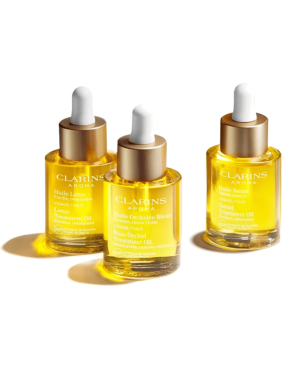 Clarins - Face Treatment Oils Santal for dry skin and redness 30 ml - serum & olier - no color - 5