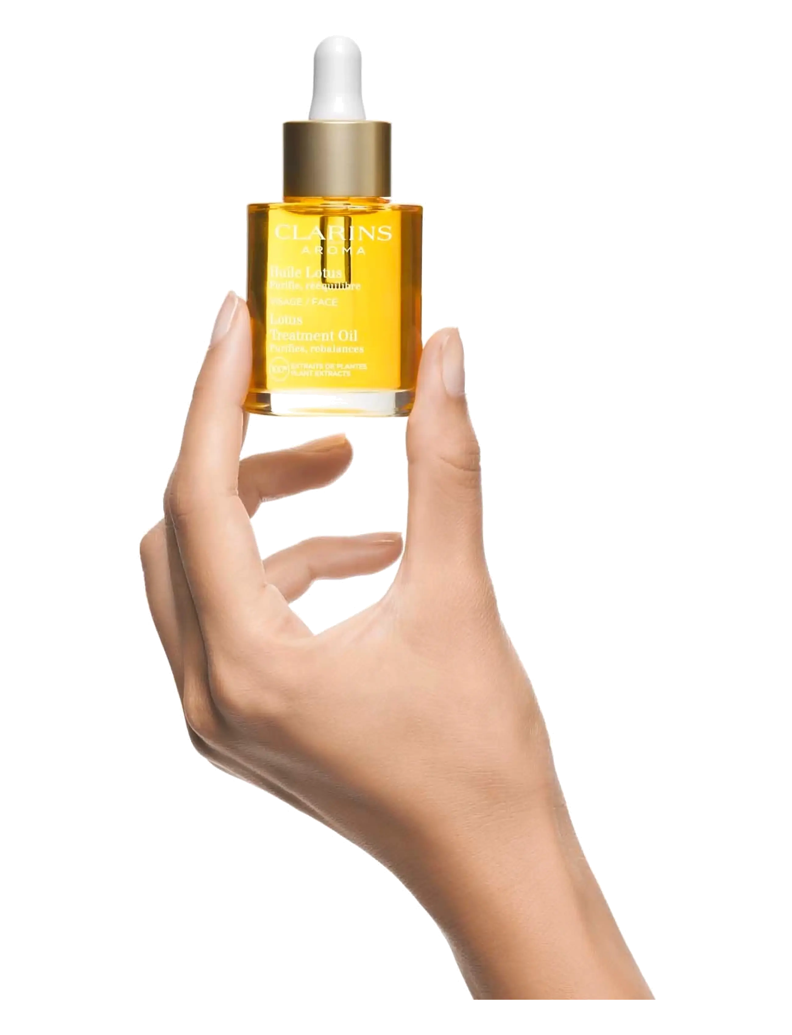 Clarins - Face Treatment Oils Lotus for oily or combinated skin 30 ml - serum og oljer - no color - 1