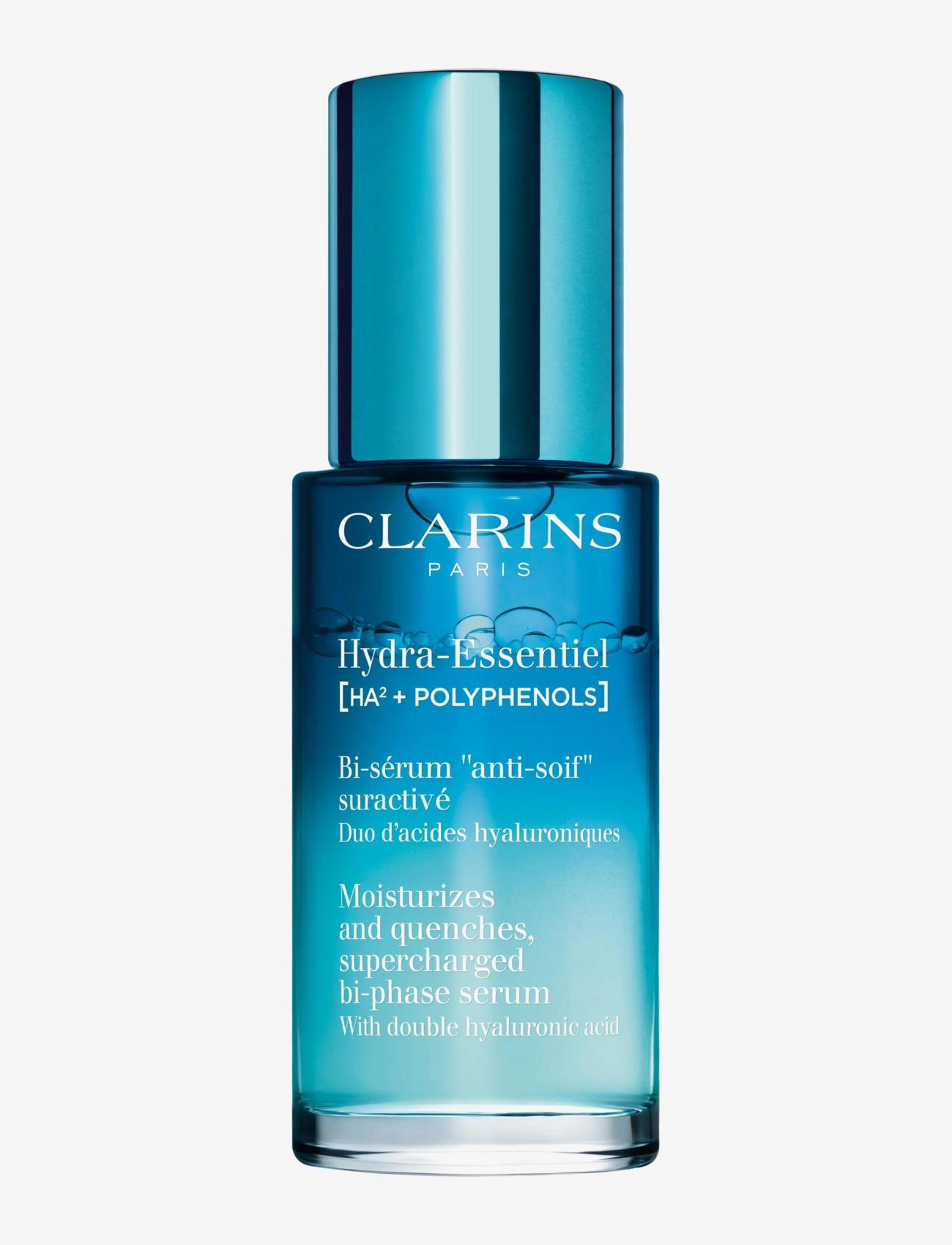 Clarins Hydra-Essentiel Supercharged Bi-phase Serum 30 ml - Beauty - Miehet - CLEAR / undefined