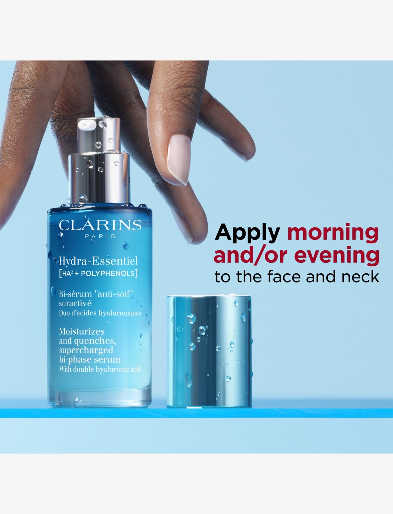 Clarins - Hydra-Essentiel Supercharged Bi-phase Serum 30 ml - clear - 5