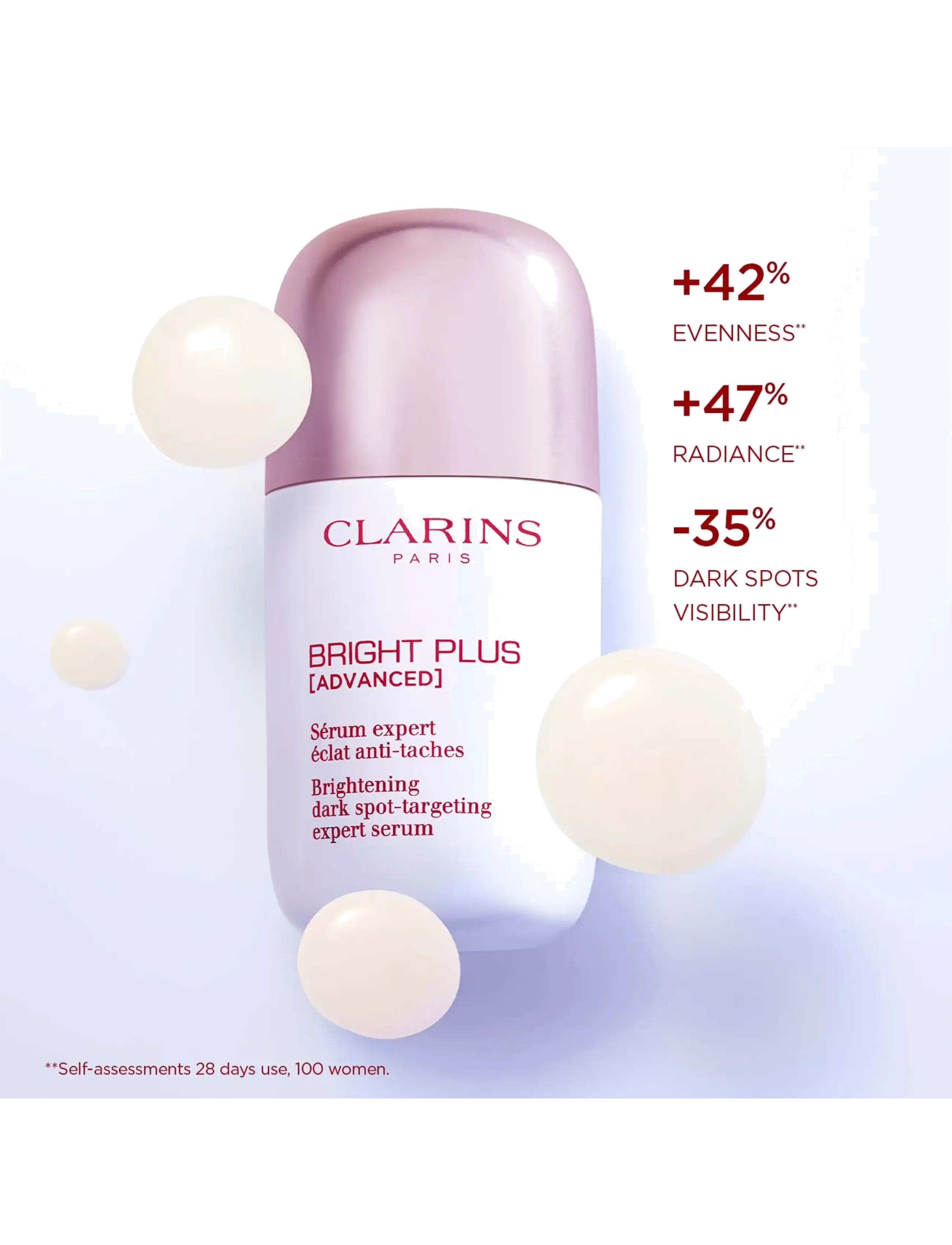 Clarins - Bright Plus Advanced expert serum 30 ml - serum & olier - clear - 1