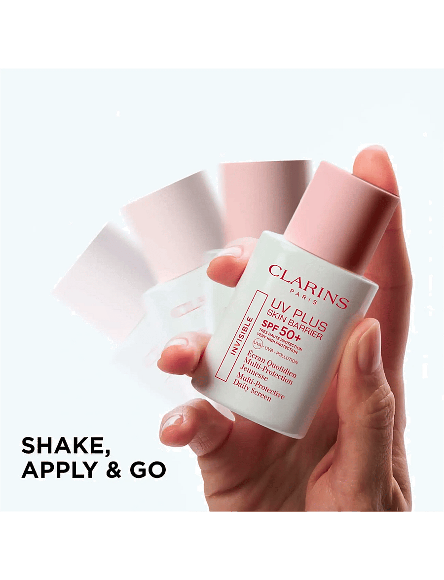 Clarins - UV Plus Anti-Pollution Translucent 30 ml - til ansigtet - clear - 4