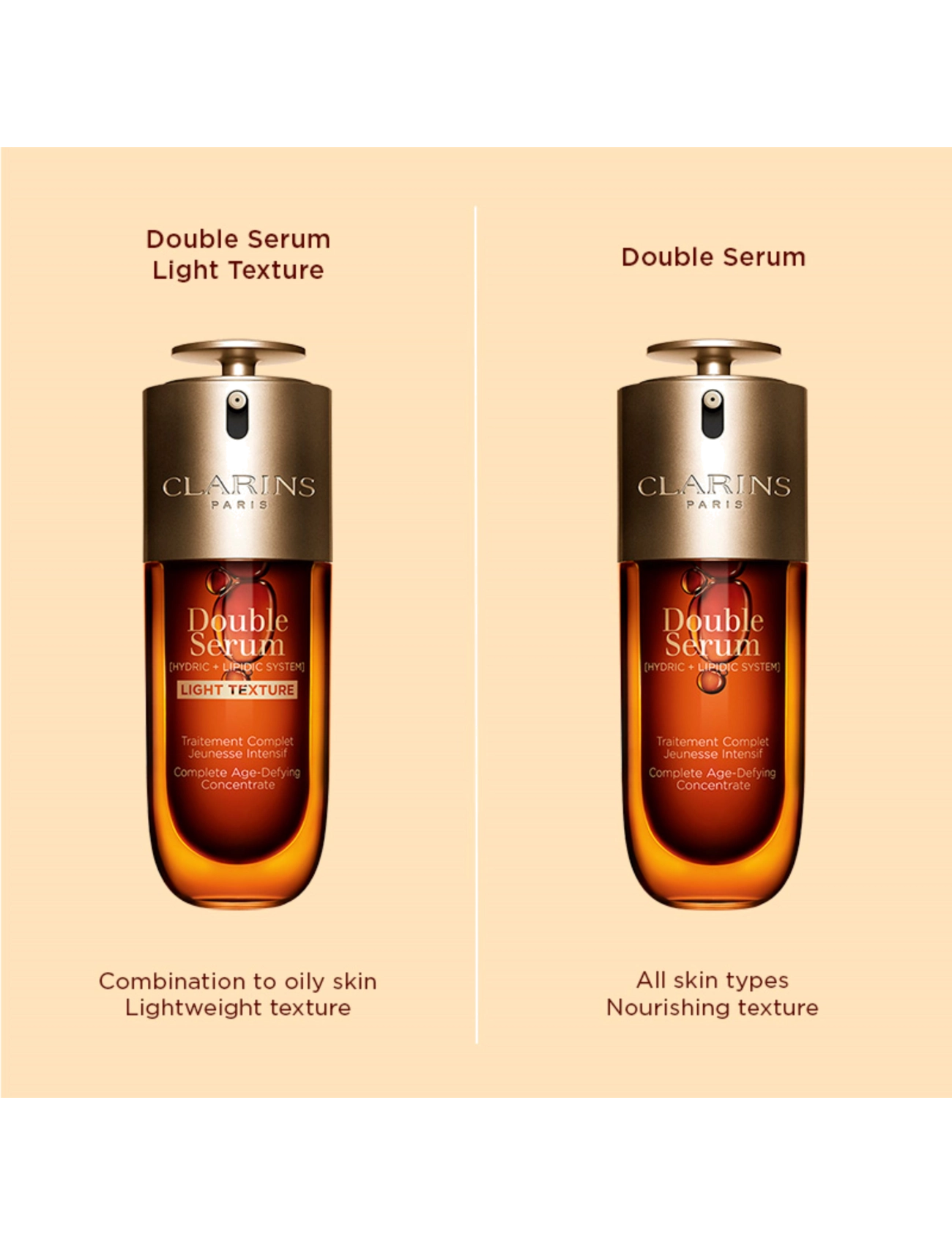 Clarins - Double Serum Light 30 ml - serum & olier - clear - 3