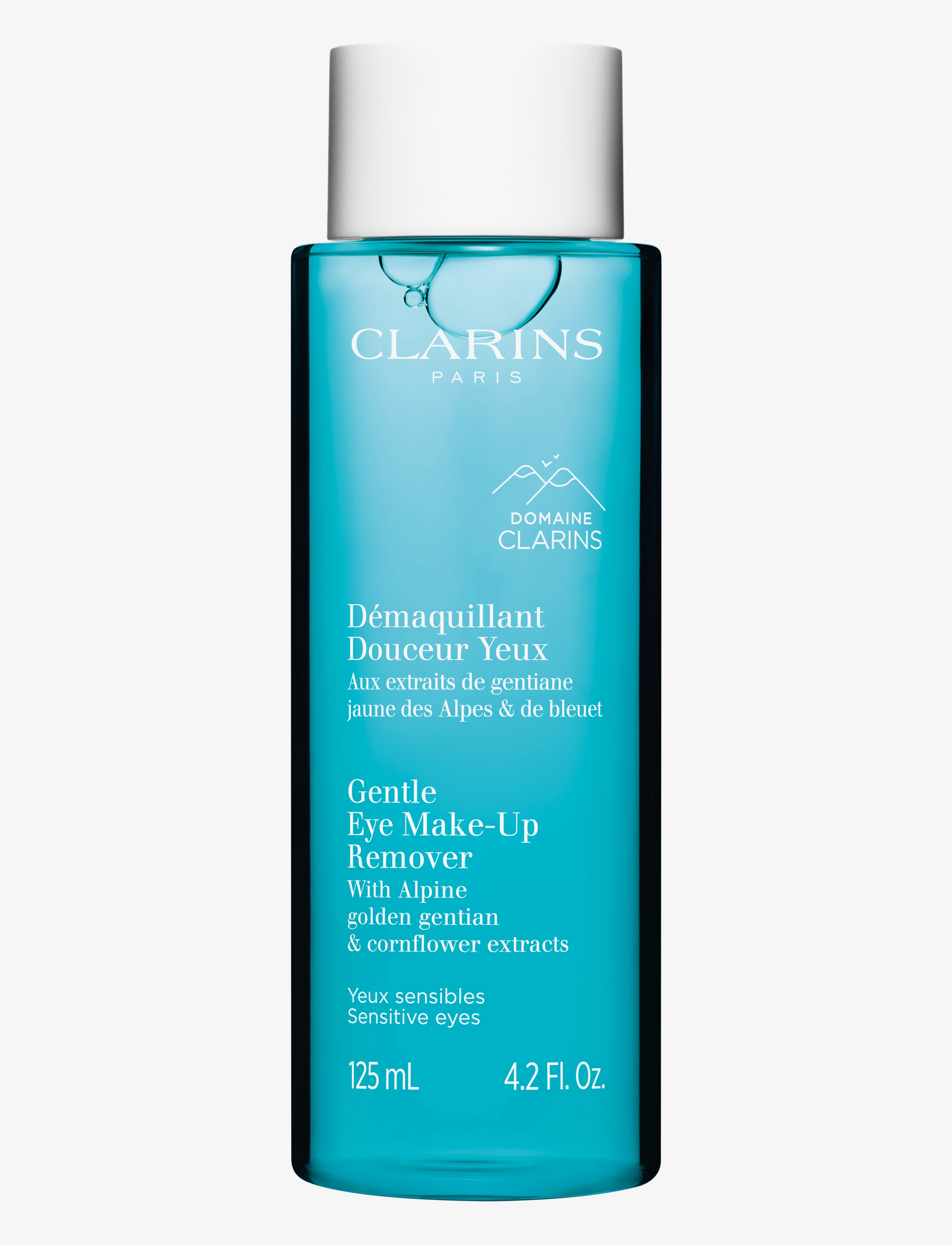 Clarins Makeup Remover Gentle Eye Makeup Remover Lotion 125 Ml, Eye Makeupfjerner, Nude, Str: 125 ml