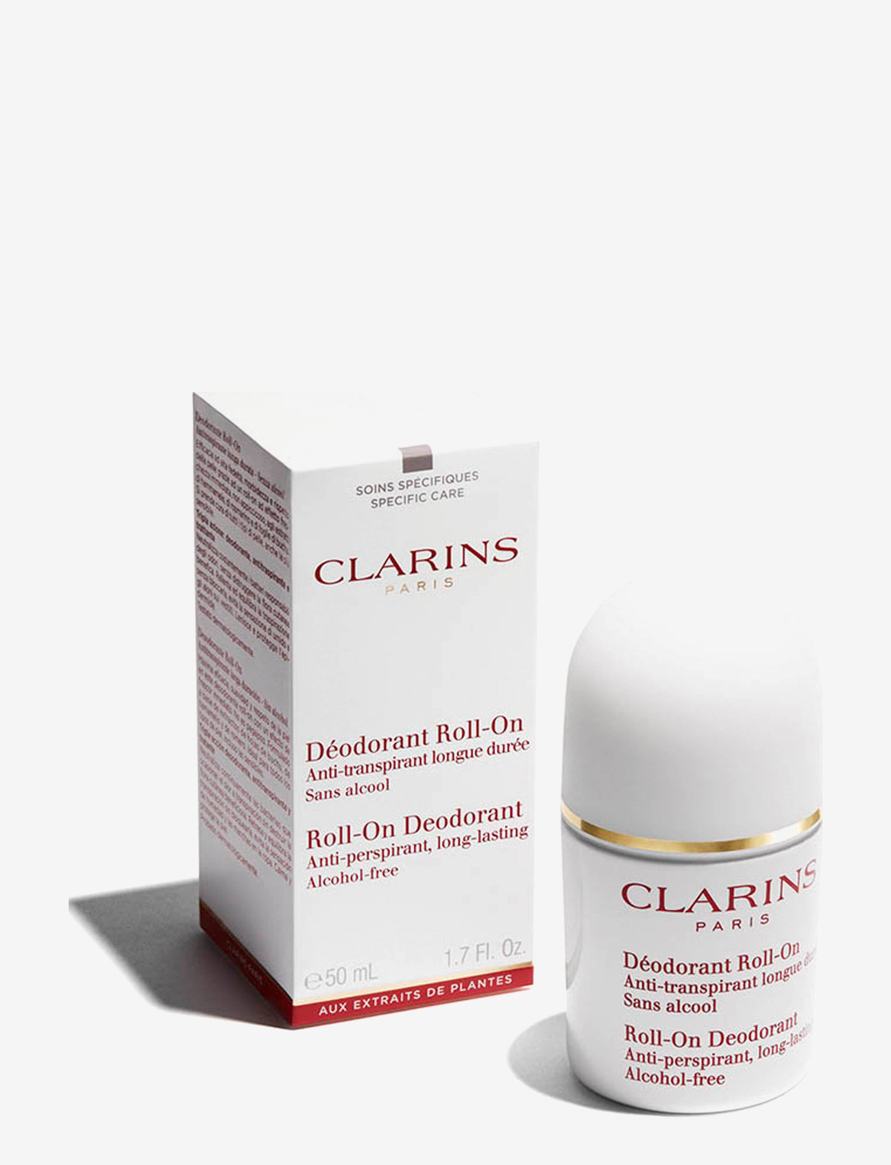 Clarins - Gentle Care Roll-On Deodorant - deo roll-on - clear - 2