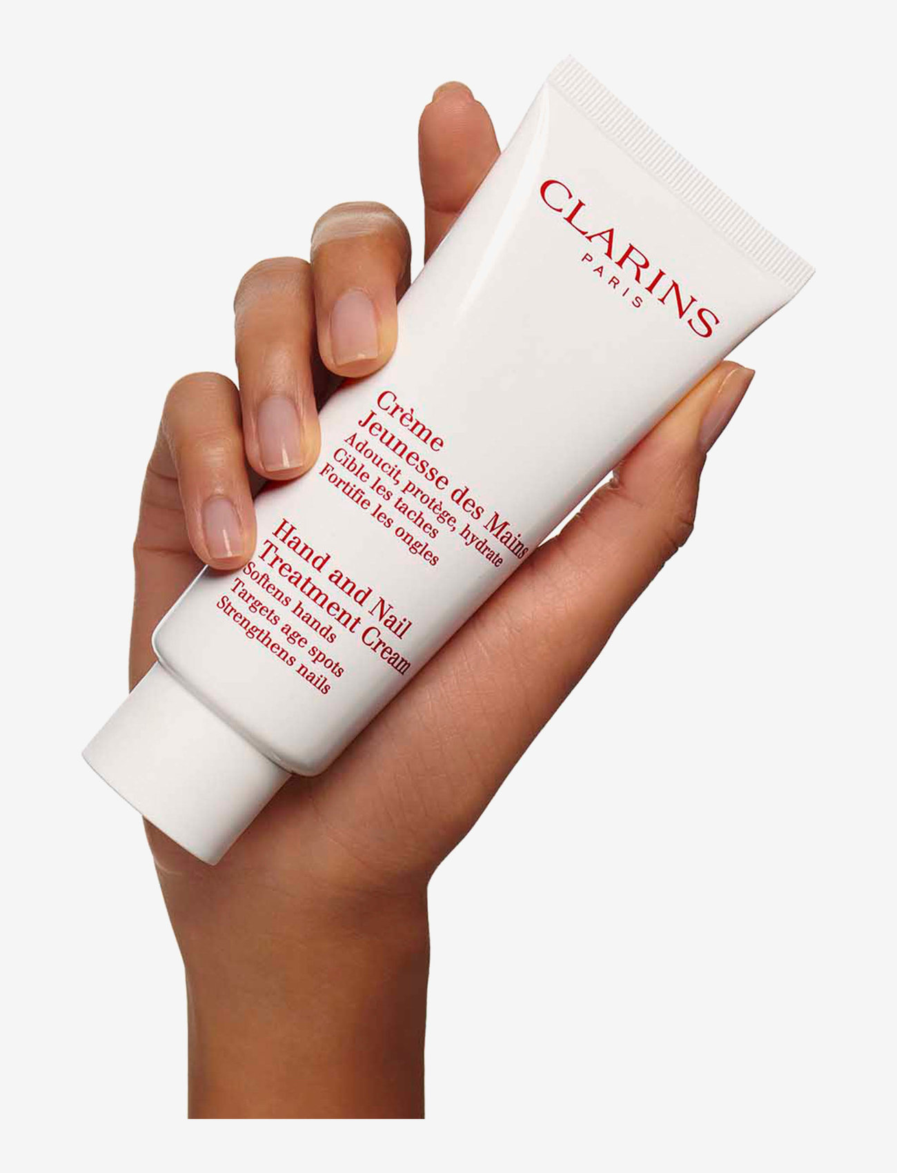 Clarins - Hand & Nail Treatment Cream - handkräm - no color - 2