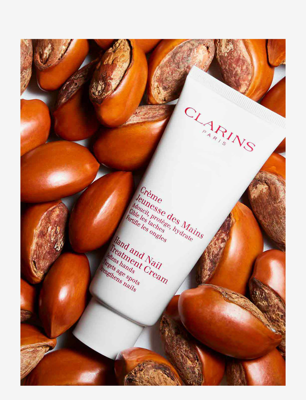 Clarins - Hand & Nail Treatment Cream - handkräm - no color - 3