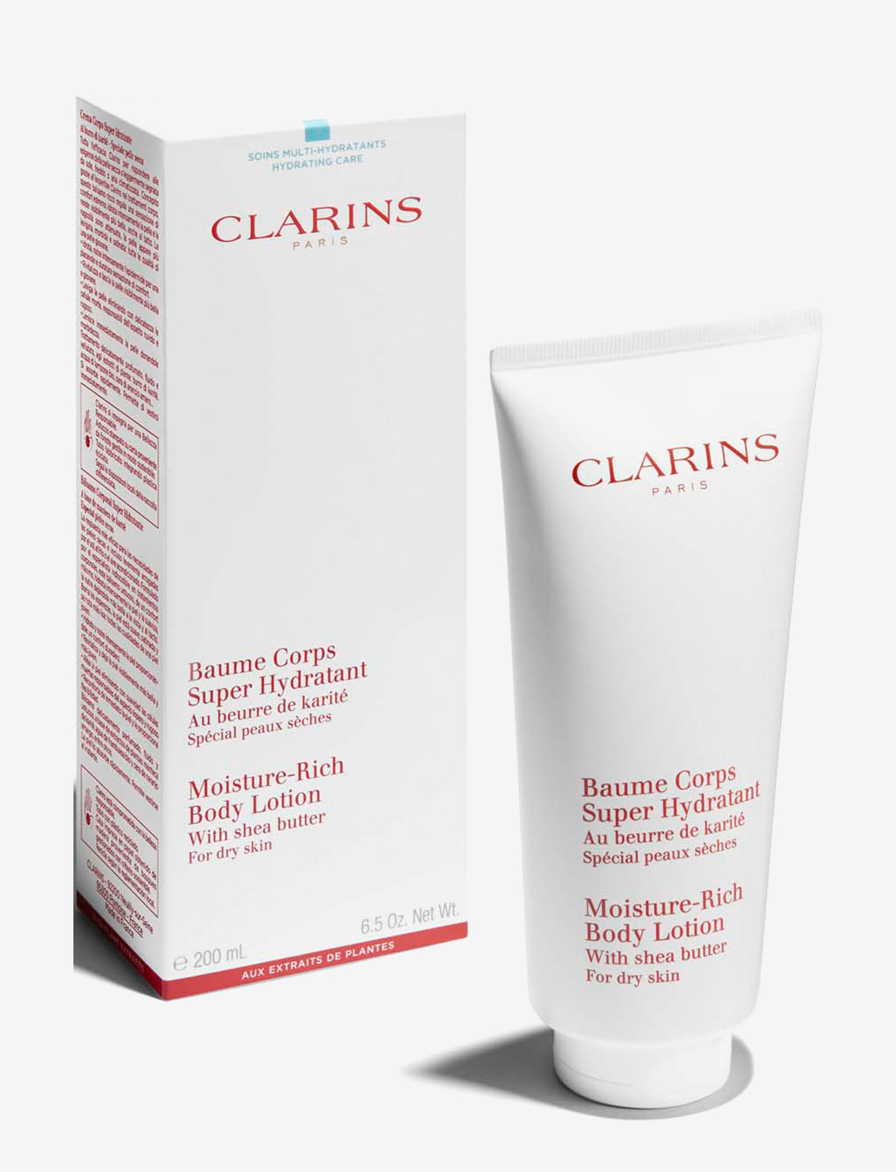 Clarins - Hydrating Moisture-Rich Body Lotion 200 ml - lotion & creme - clear - 3