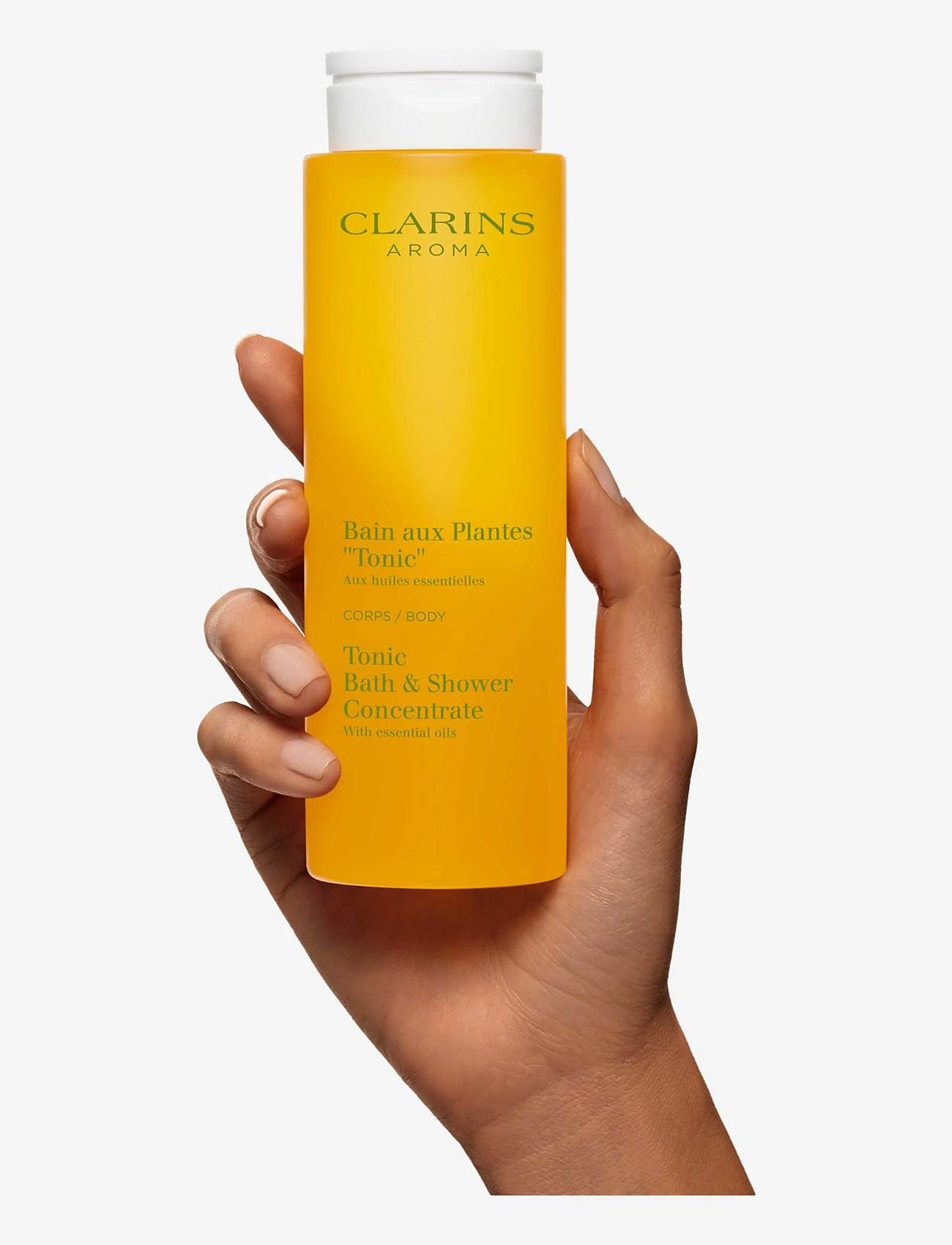 Clarins - Firming Tonic bath & shower concentrate 200 ml - shower gel & bruseolier - no colour - 4