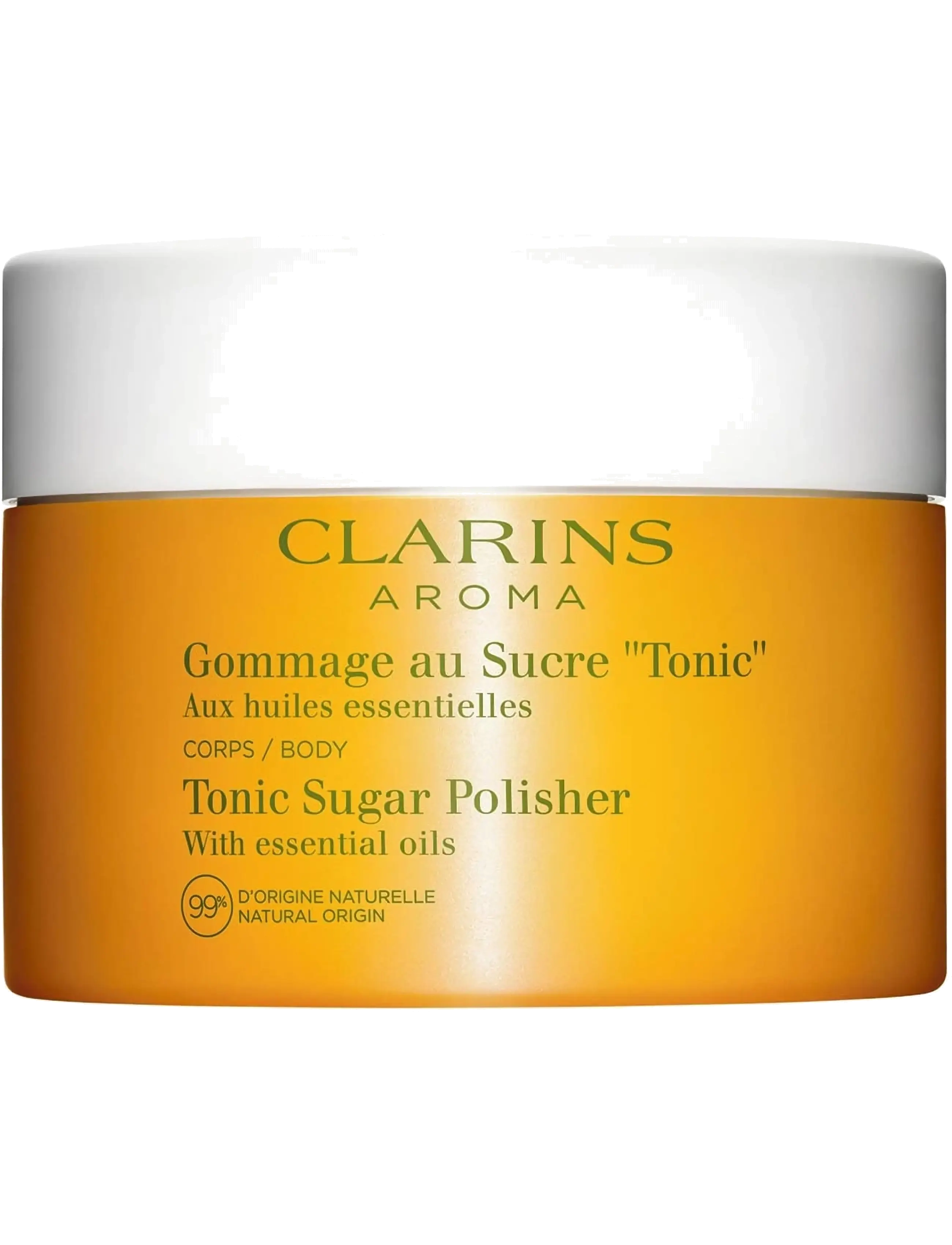 Clarins Exfoliating Toning Body Polisher, 250 ml, Nude, Krop > Scrub Og Eksfolierende Midler, Dame