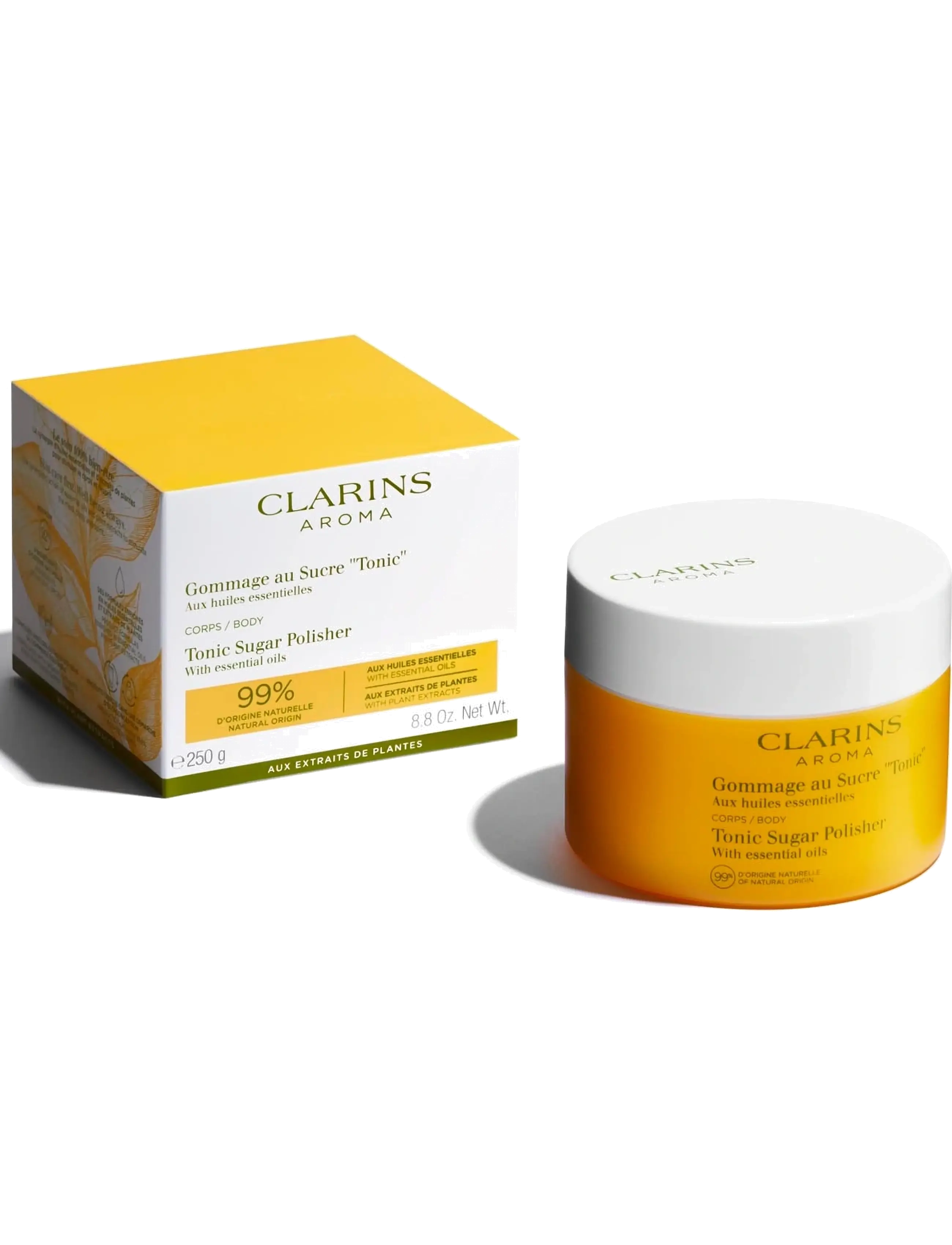 Clarins - Exfoliating Tonic Sugar polisher 250 ml - skrub & exfoliering - krop - clear - 4