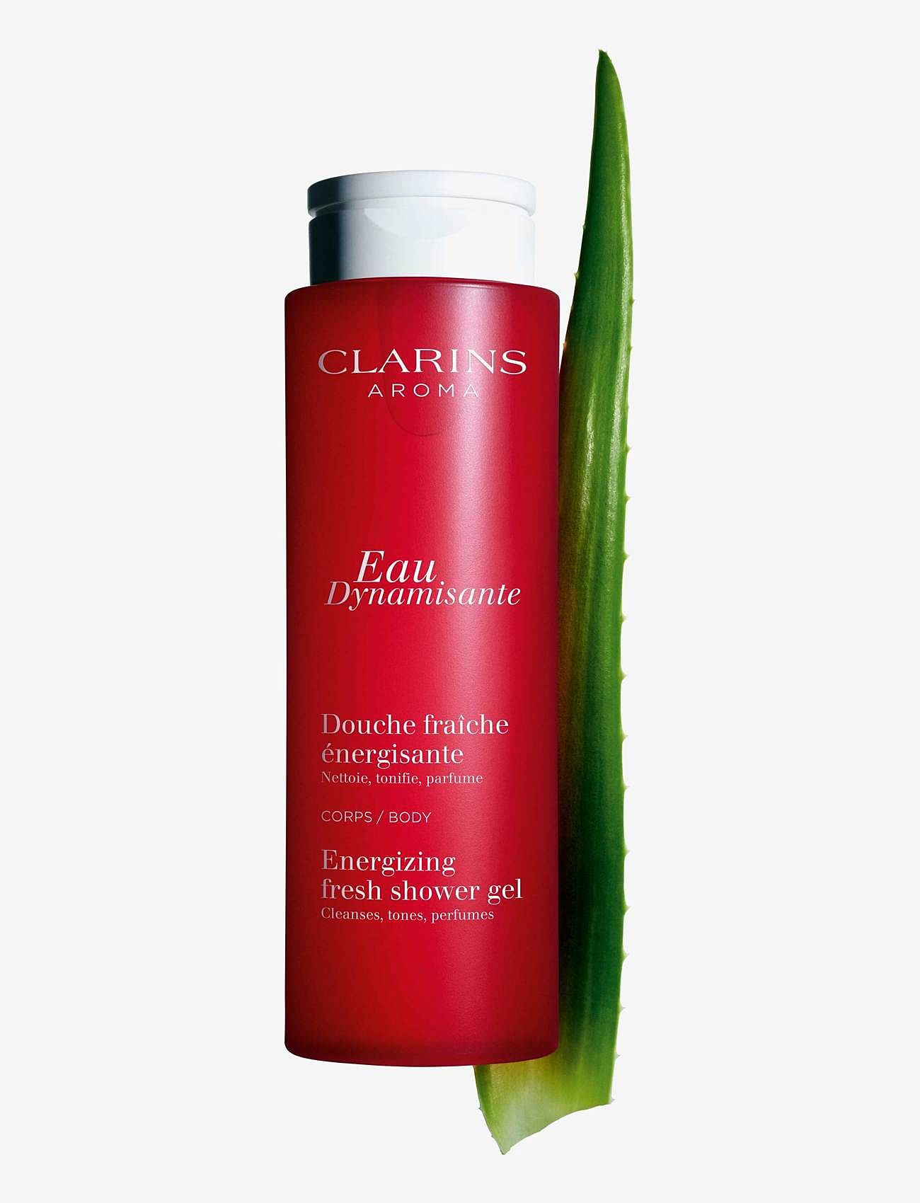 Clarins - Eau Dynamisante Shower Gel 200 ml - shower gel & oils - no colour - 4