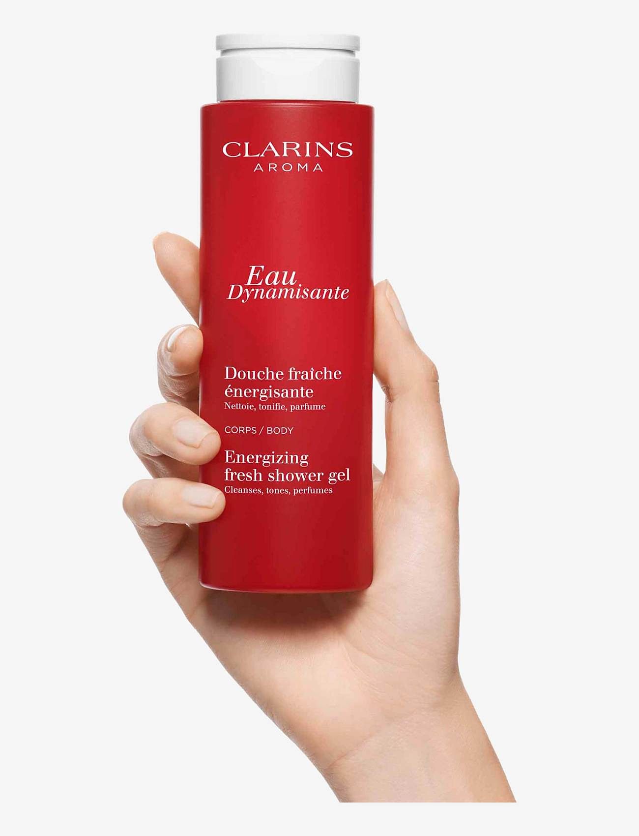 Clarins - Eau Dynamisante Shower Gel 200 ml - shower gel & oils - no colour - 5