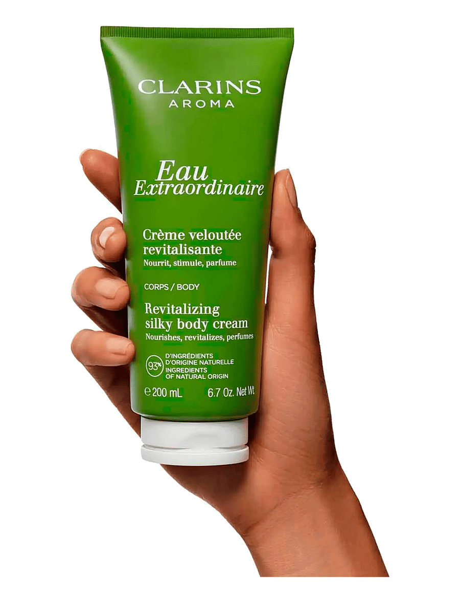 Clarins - Eau Extraordinaire Body cream 200 ml - lotion & cream - clear - 3