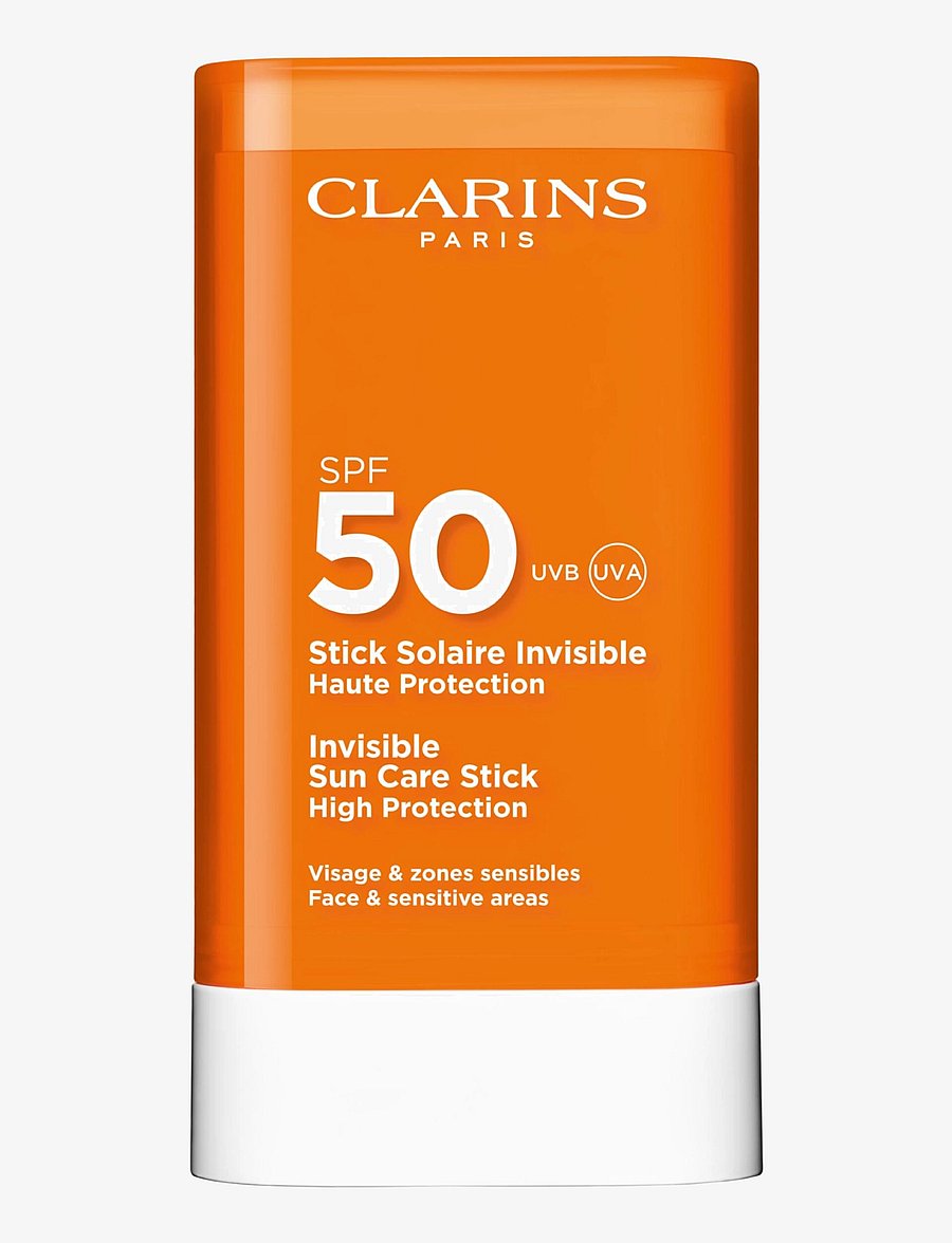 Clarins - Sun Face Invisible sun care stick spf50 17 gr - för kroppen - clear - 0
