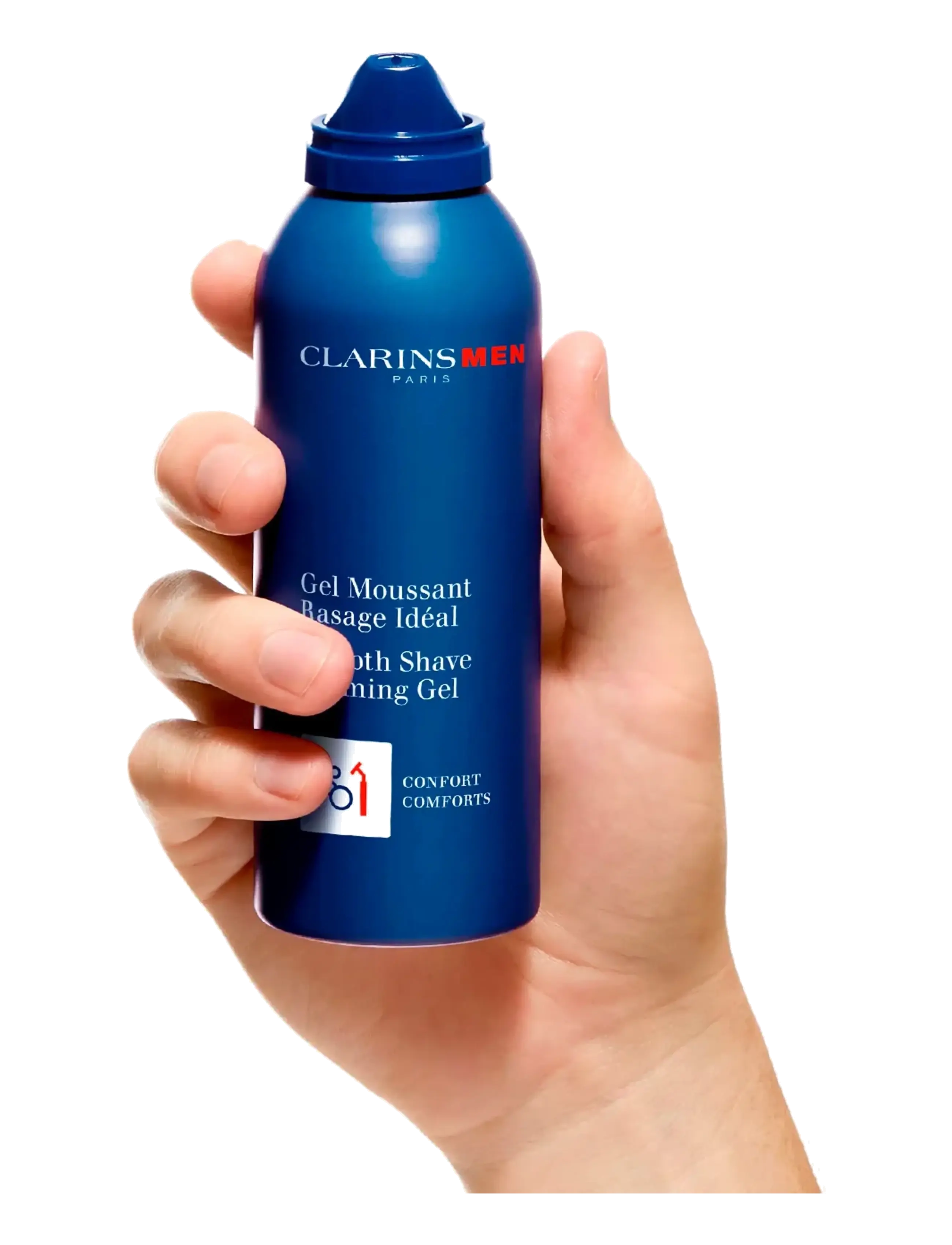 Clarins - Clarinsmen Shave Men shave gel 150 ml - barbergels - clear - 3