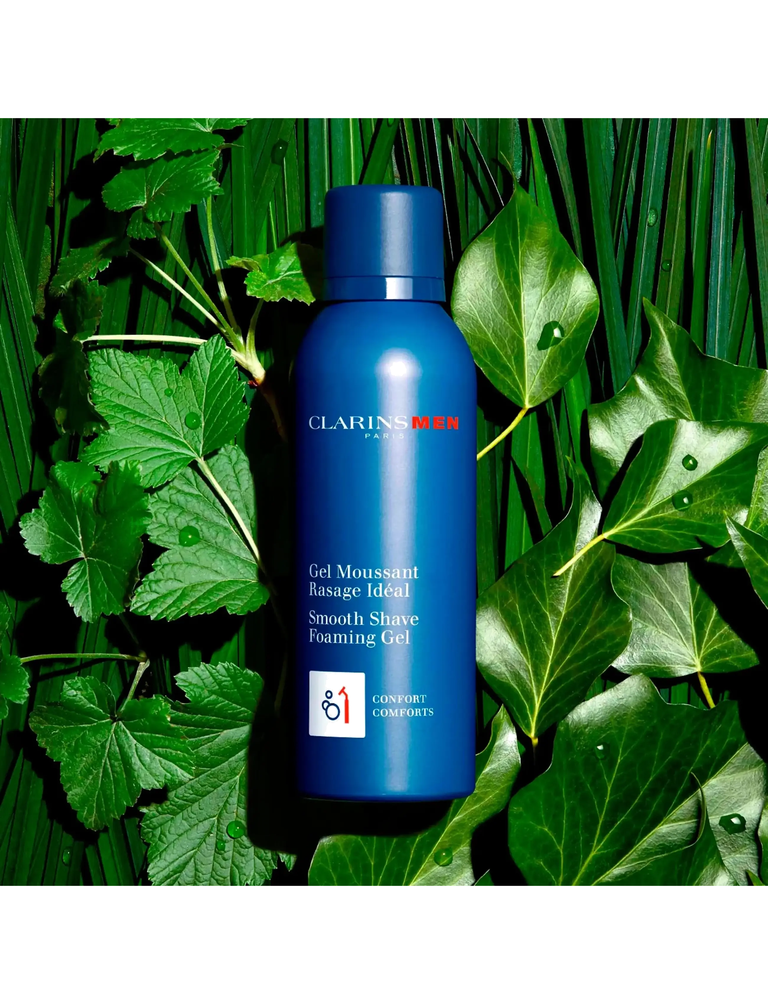 Clarins - Clarinsmen Shave Men shave gel 150 ml - barbergels - clear - 4