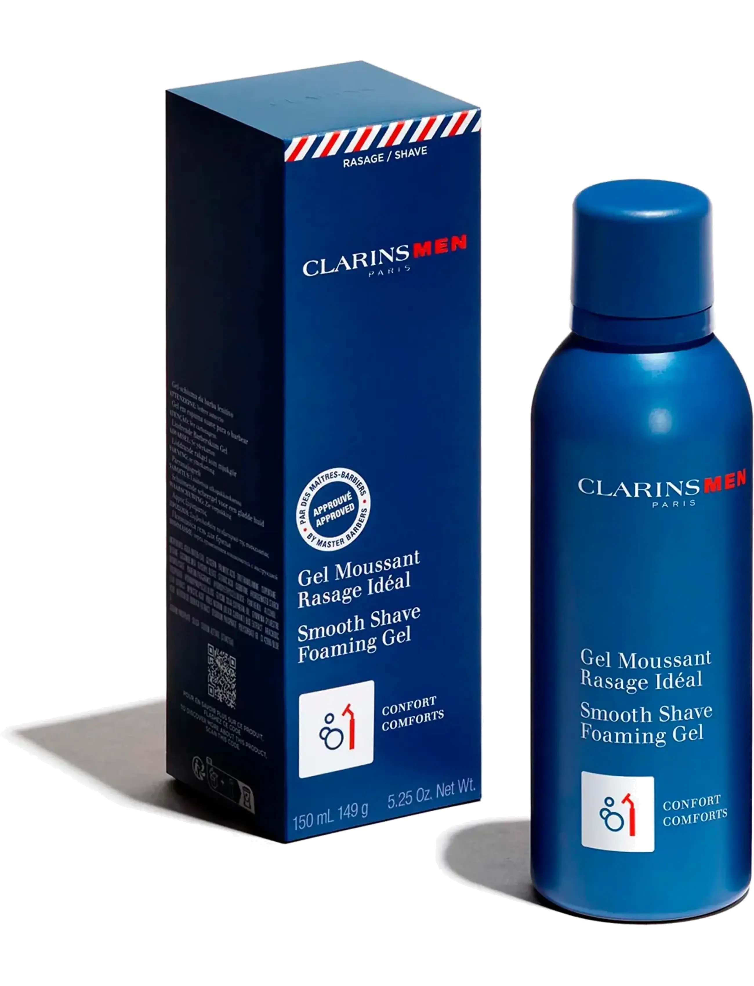 Clarins - Clarinsmen Shave Men shave gel 150 ml - barbergels - clear - 5