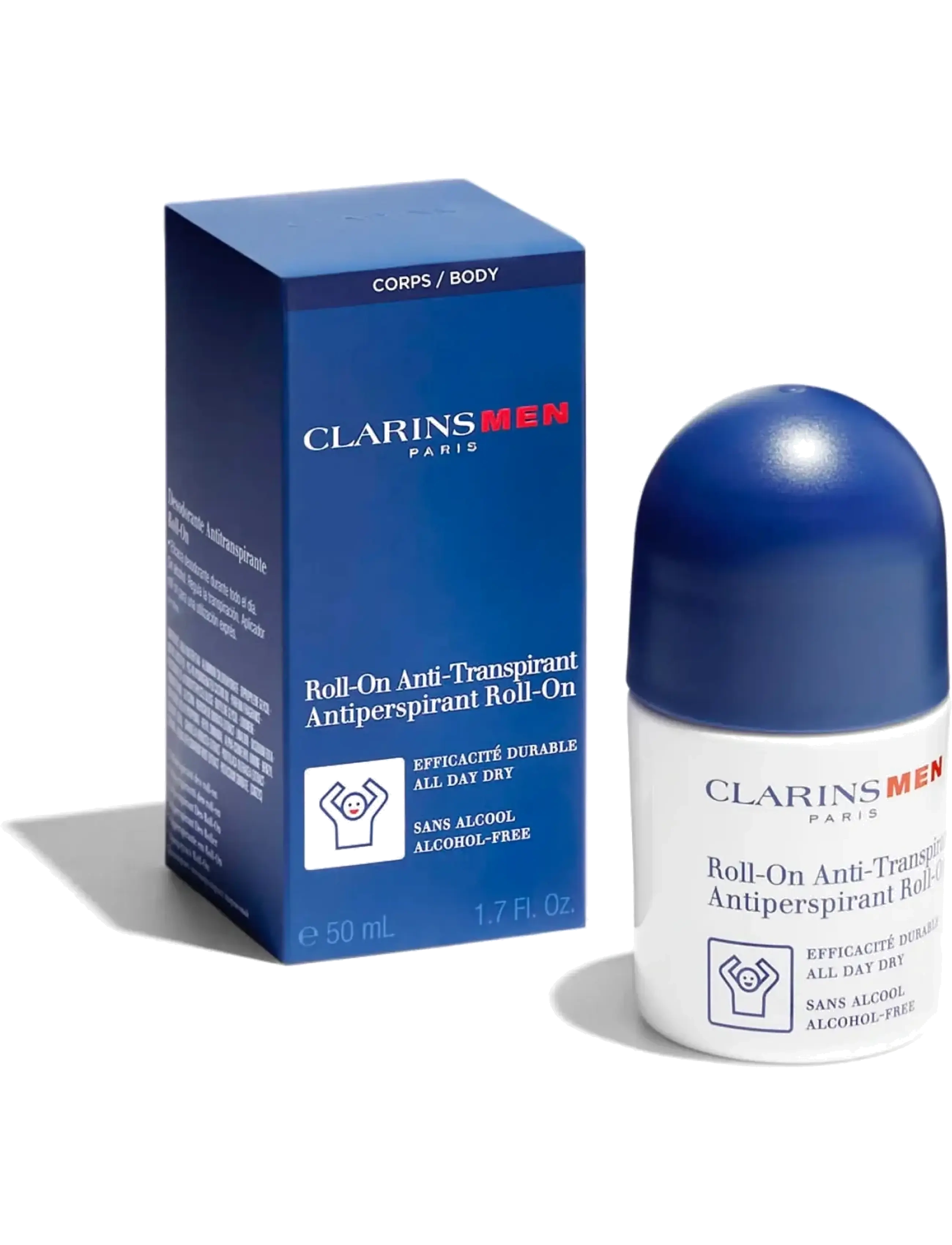 Clarins - Clarinsmen Body Antiperspirant roll on 50 ml - clear - 2