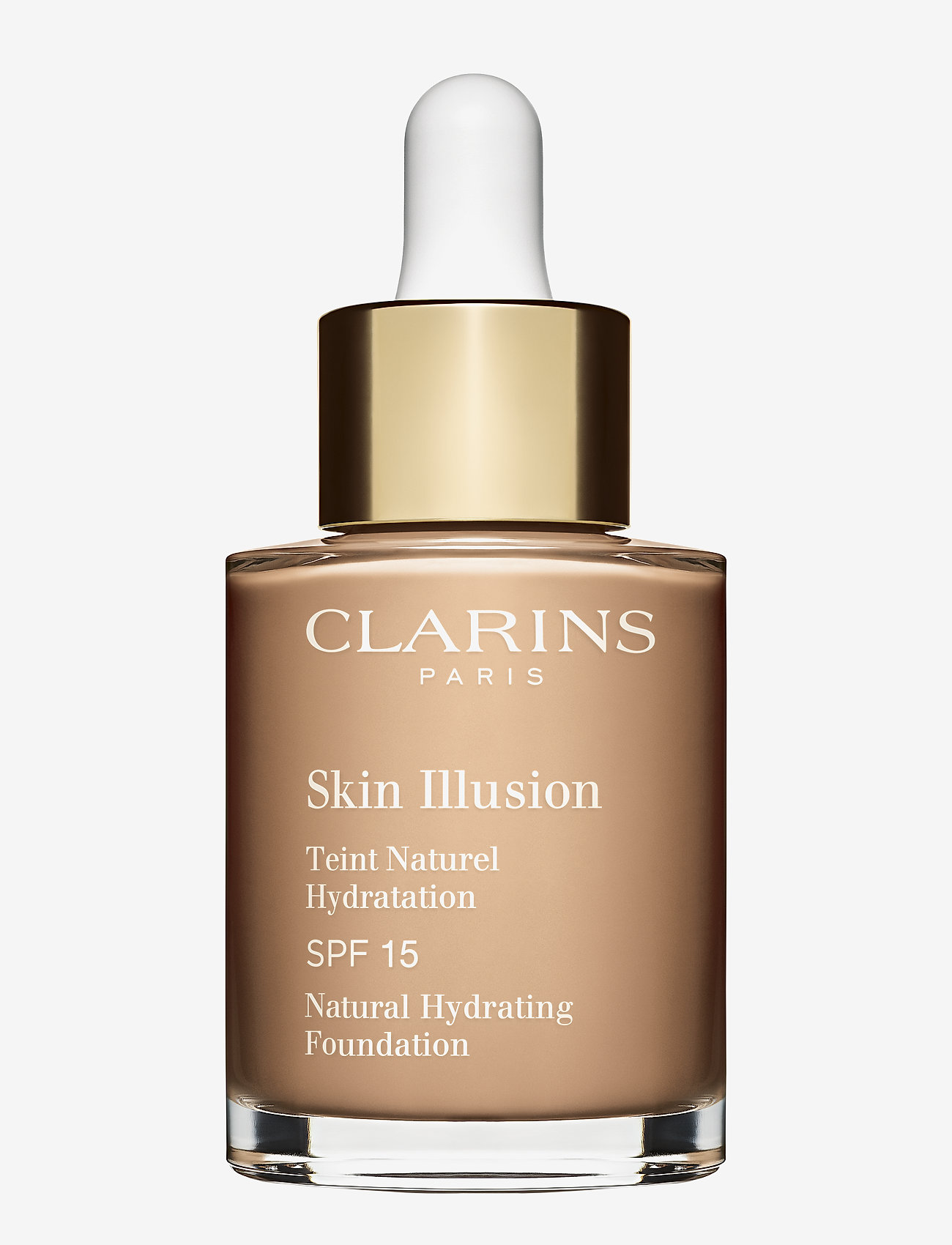 Clarins - Skin Illusion Foundation Spf 15 108 W 30 ml - makeup - 108w - 0