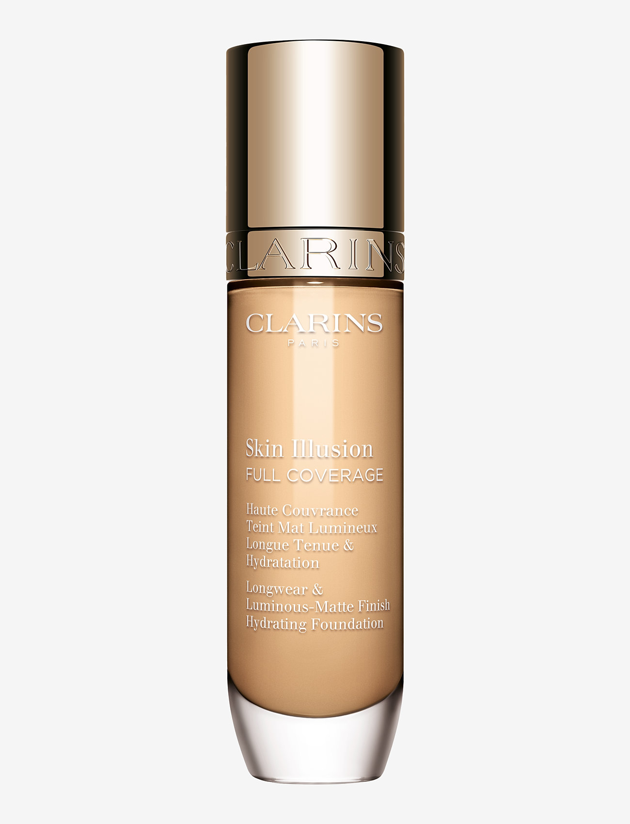 Clarins - Skin Illusion Full Coverage Foundation 101W 30 ml - smink - 101w - 0