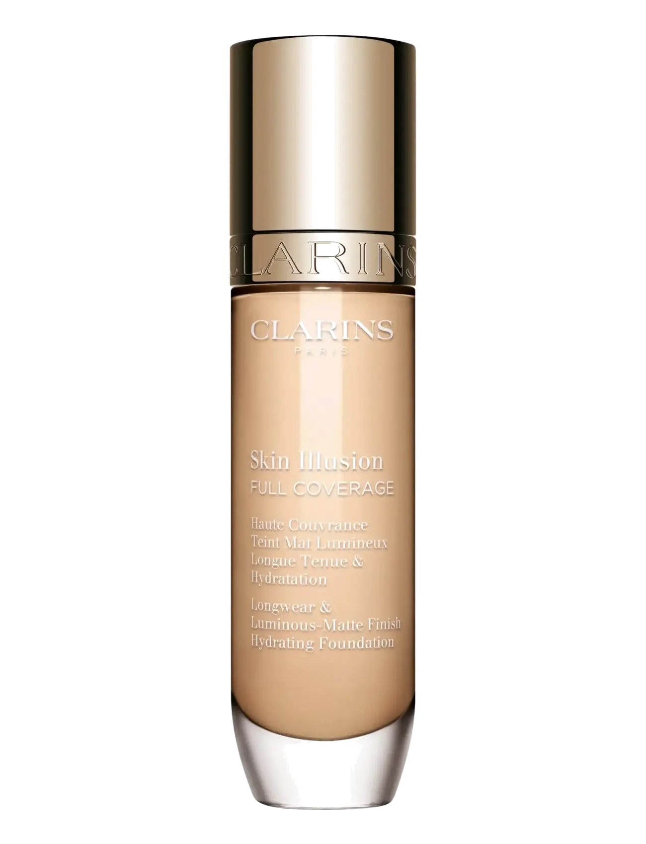 Clarins Skin Illusion Full Coverage Foundation, 30 ml, Ansigt > Foundation, Dame
