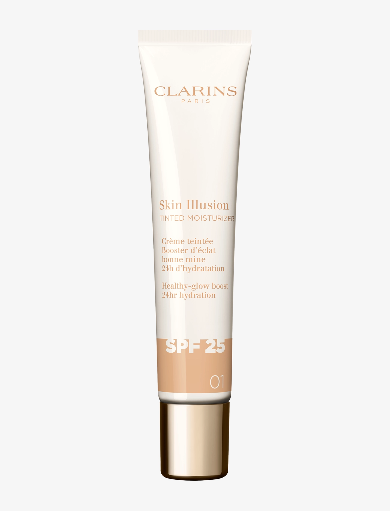 Clarins Skin illusion tinted moisturizer Spf25 01 40 ml - Clarins - 01 / natural