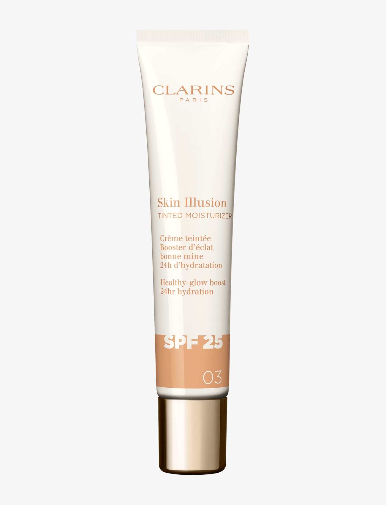 Clarins Skin Illusion Tinted Moisturizer Spf25 03 40 ml, 40 ml, Ansigt > Foundation, Dame