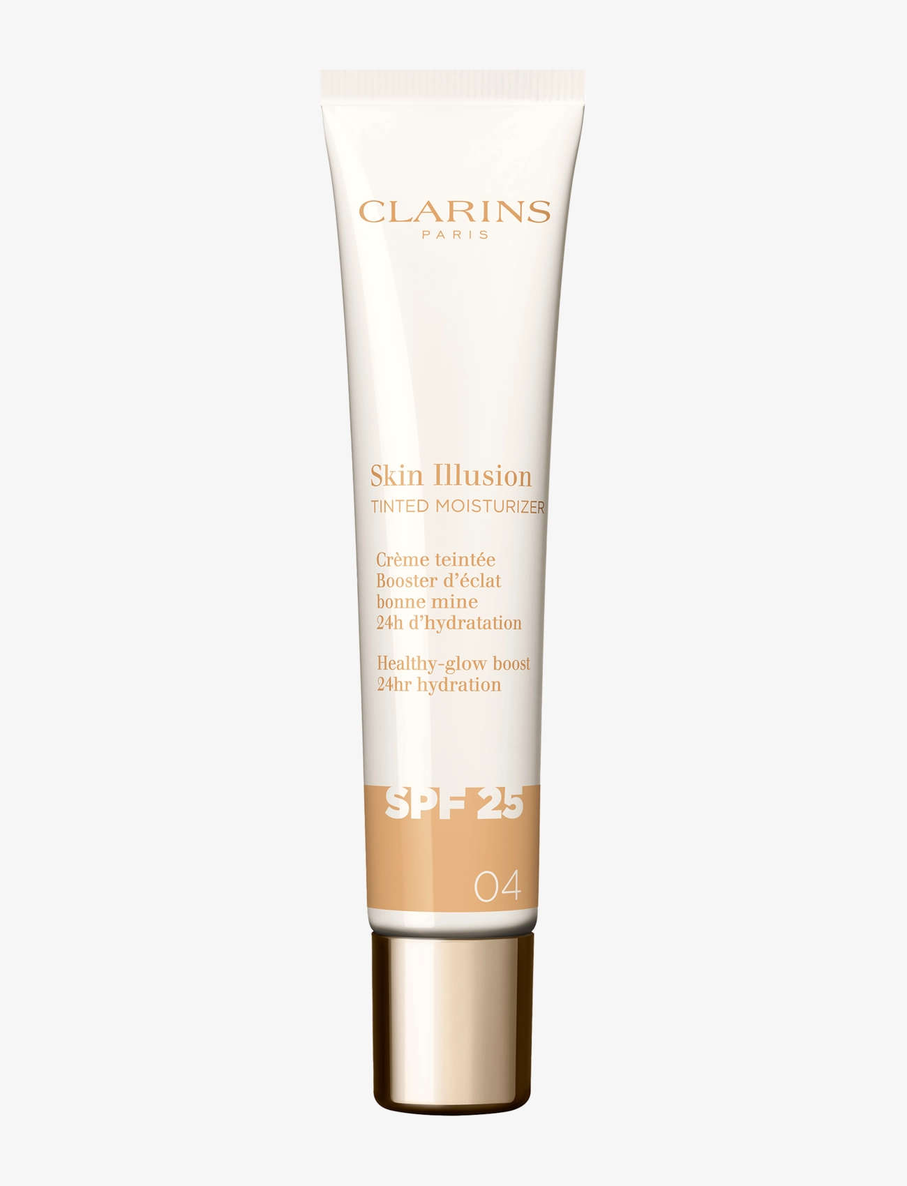 Clarins Skin Illusion Tinted Moisturizer Spf25 04 40 Ml, Foundation, Str: 40 ML