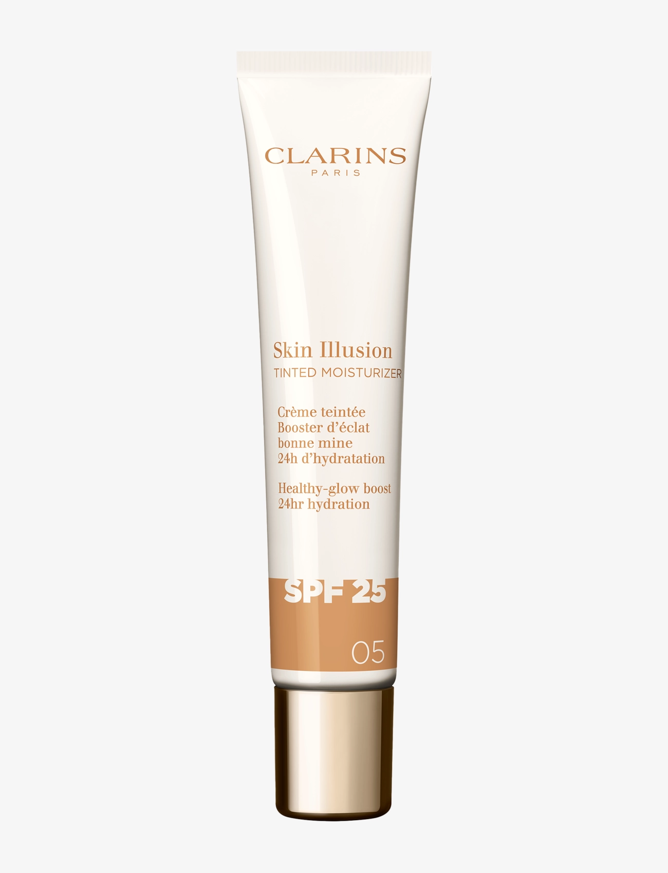 Clarins Skin Illusion Tinted Moisturizer Spf25 05 40 Ml, Foundation, Str: 40 ML
