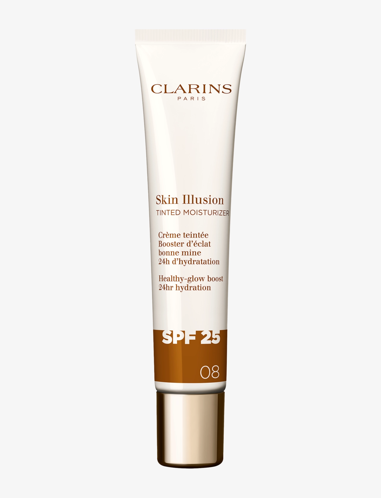 Clarins Skin Illusion Tinted Moisturizer Spf25 08 40.00 ml, 40 ml, Ansigt > Foundation, Dame