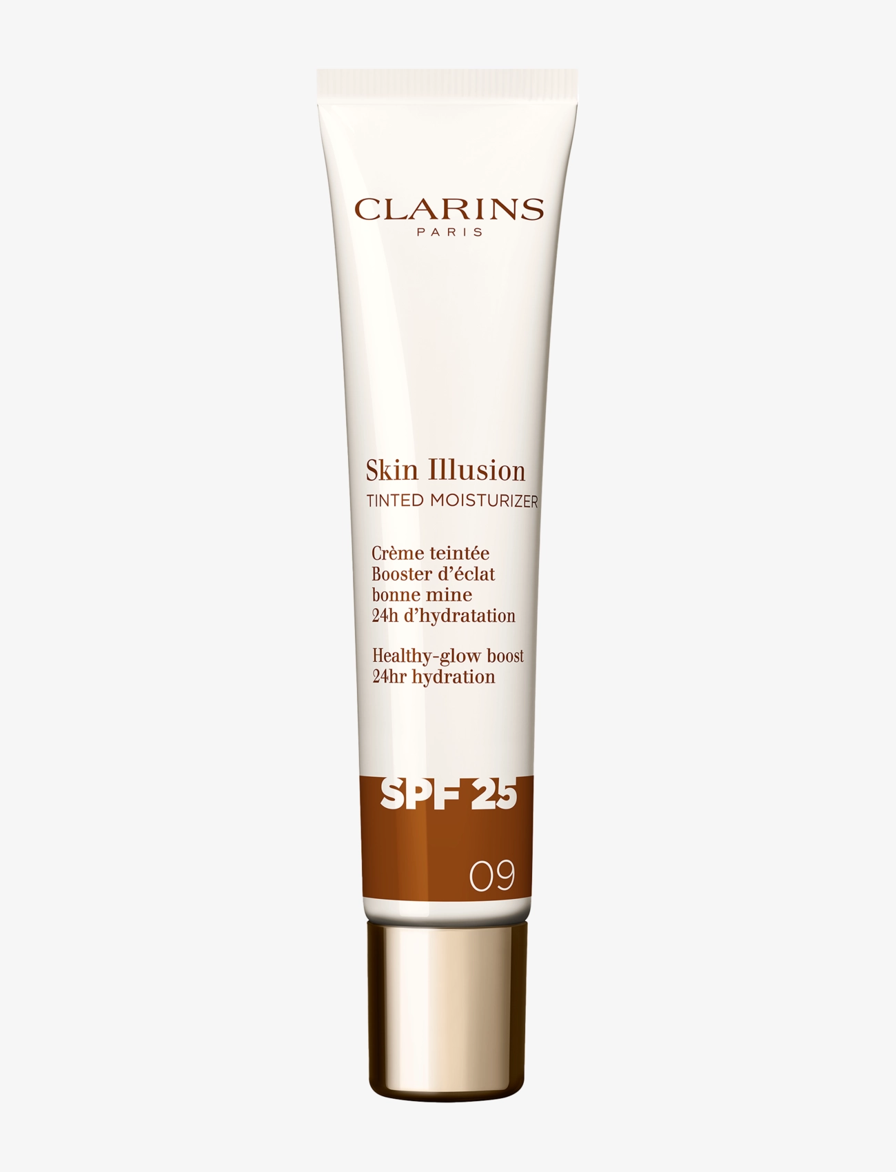 Clarins Skin illusion tinted moisturizer Spf25 09 40 ml - Beauty för Män - 09 / natural