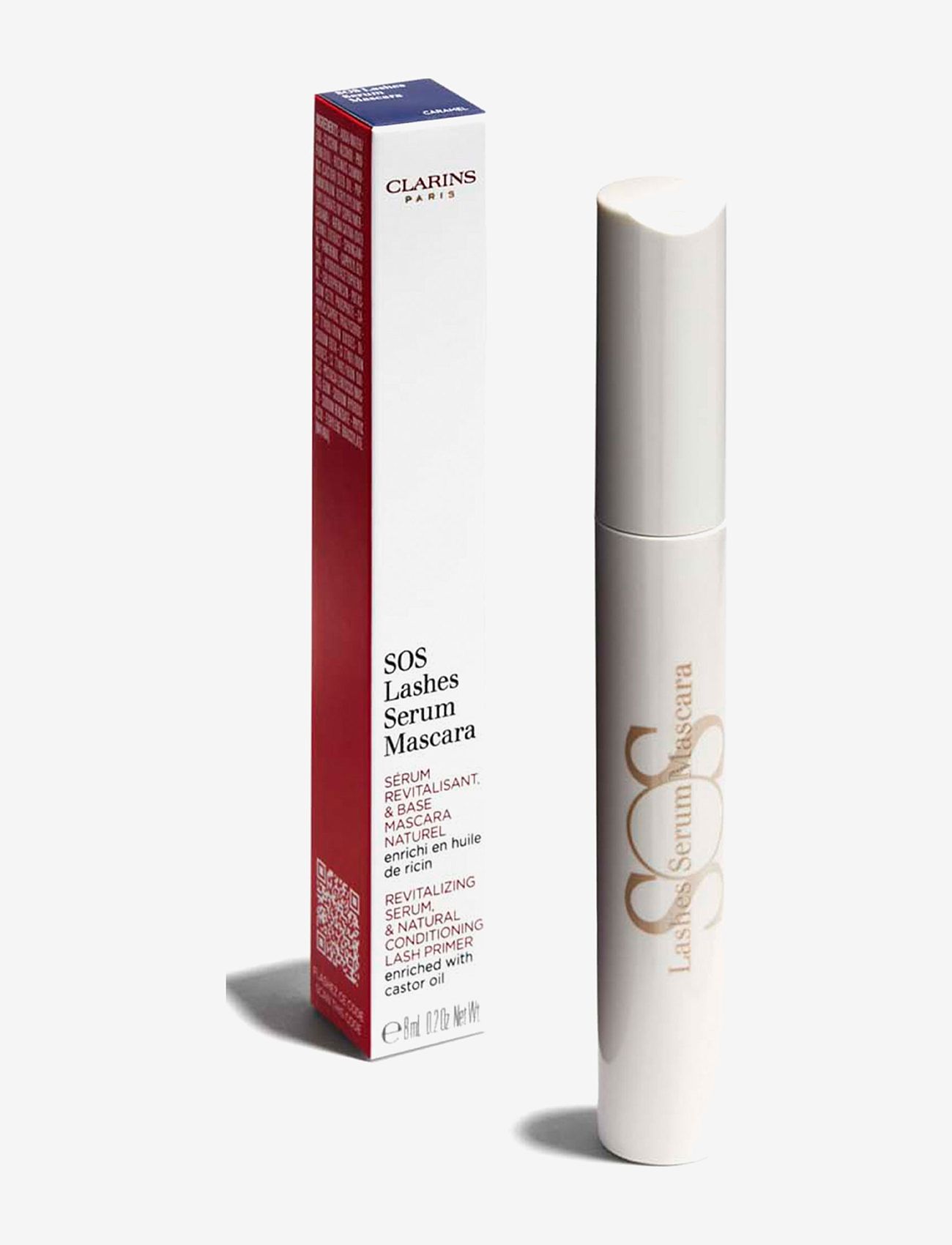 Clarins - SOS Lashes Serum Mascara Caramel 8 ml - eyes & brows - no colour - 1