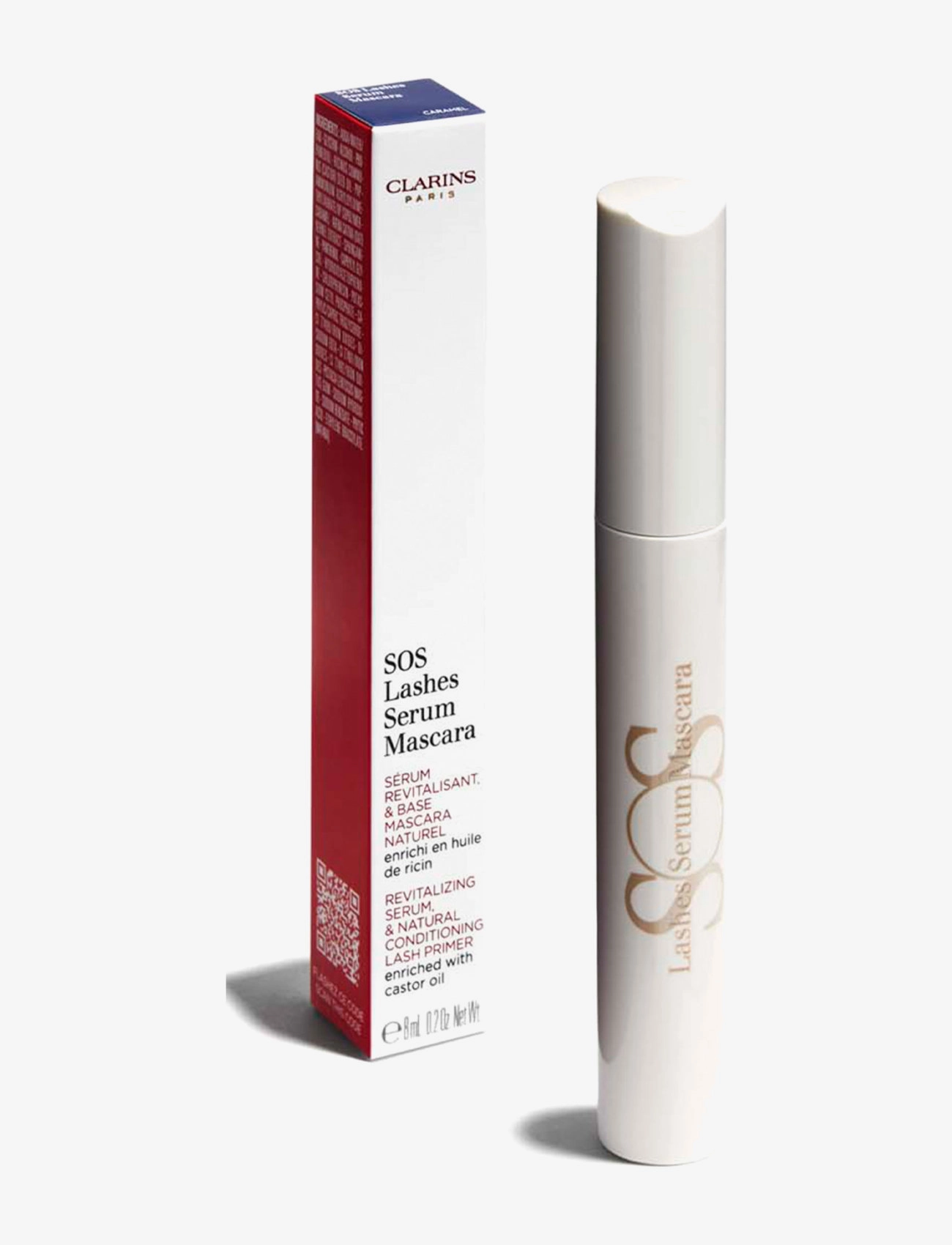 Clarins - SOS Lashes Serum Mascara Caramel 8 ml - Øjne & bryn - no colour - 1